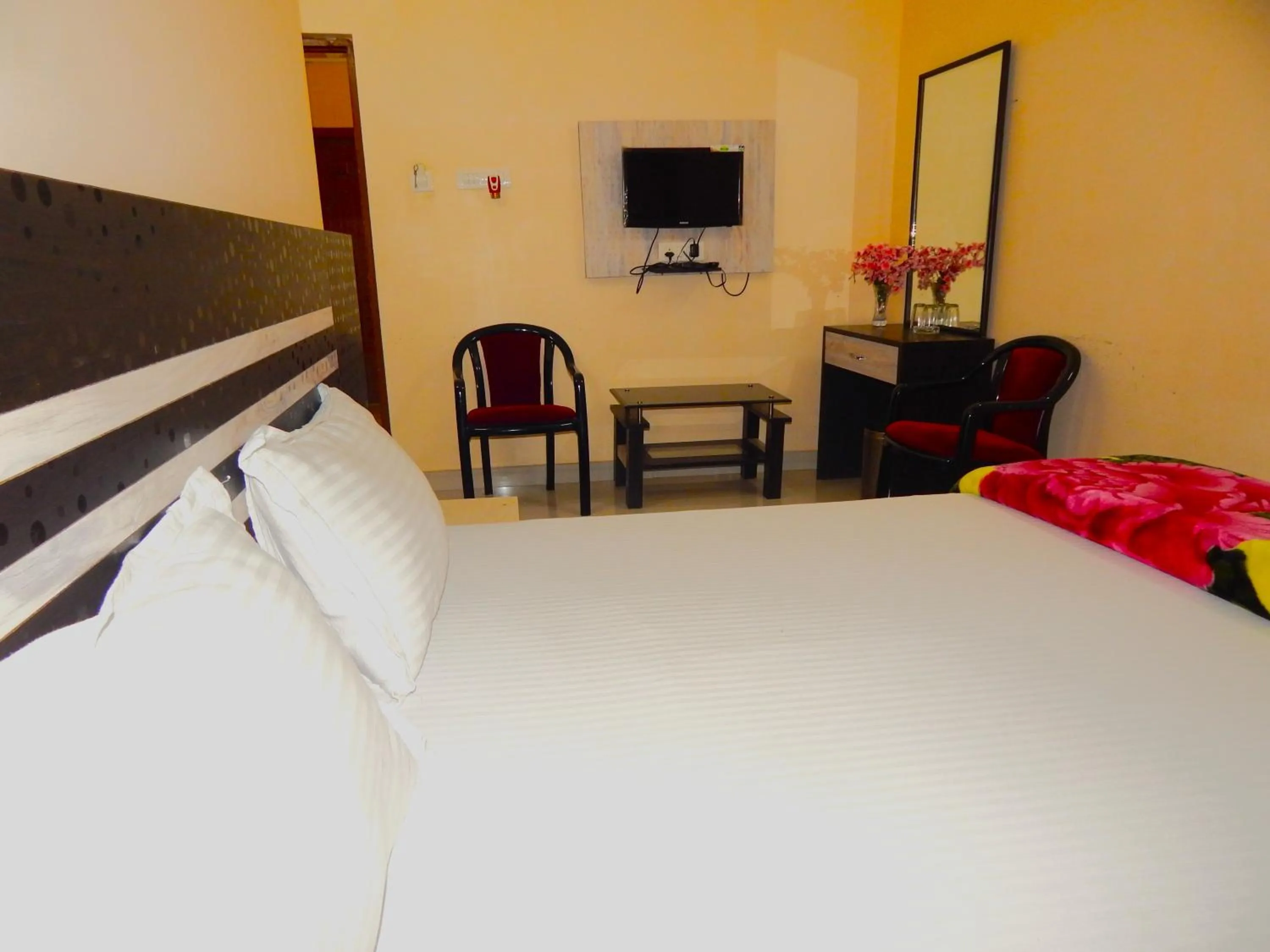 Bed in Hotel PALKI Near Mandarmani Sea Beach