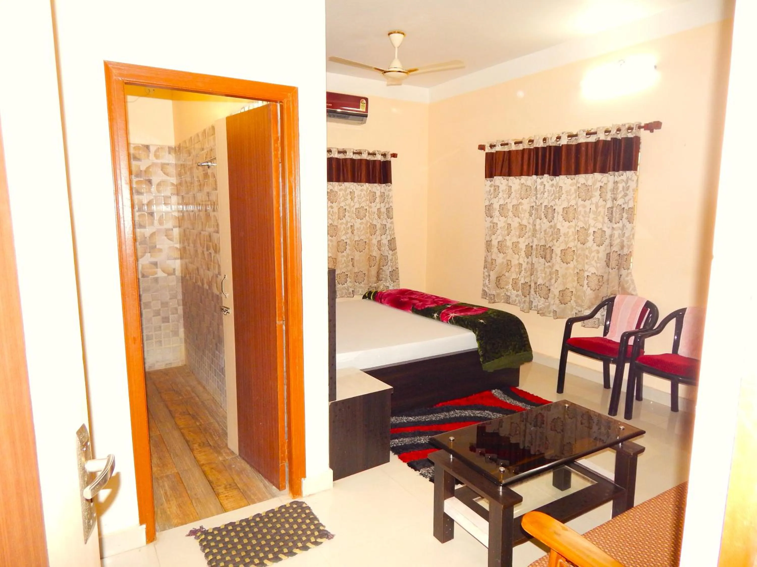 Bed in Hotel PALKI Near Mandarmani Sea Beach