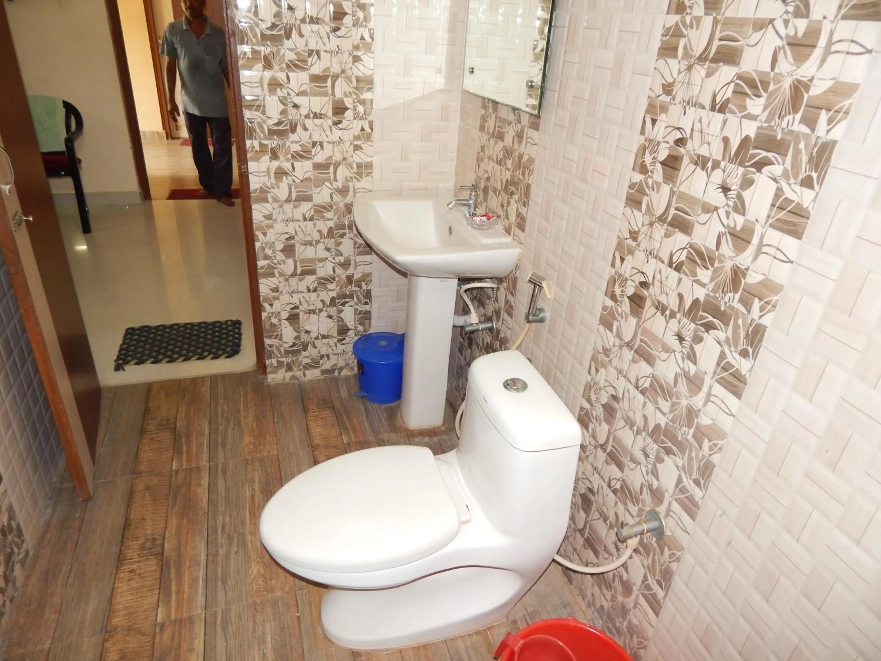 Toilet in Hotel PALKI Near Mandarmani Sea Beach