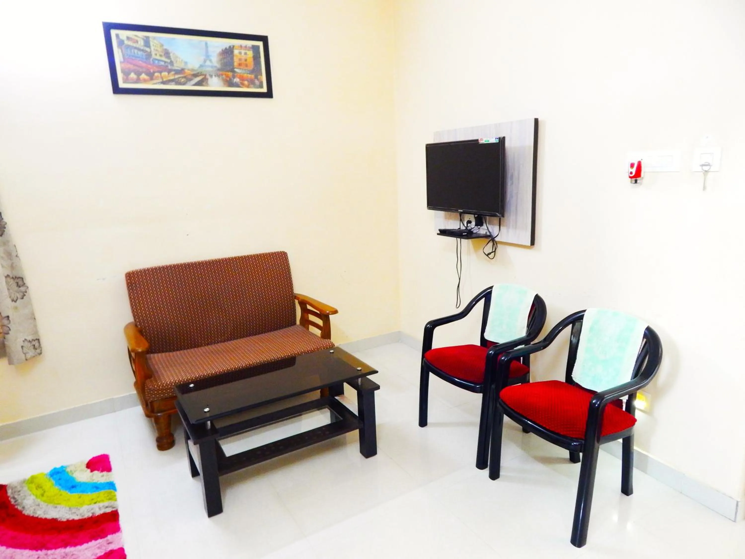 TV and multimedia in Hotel PALKI Near Mandarmani Sea Beach