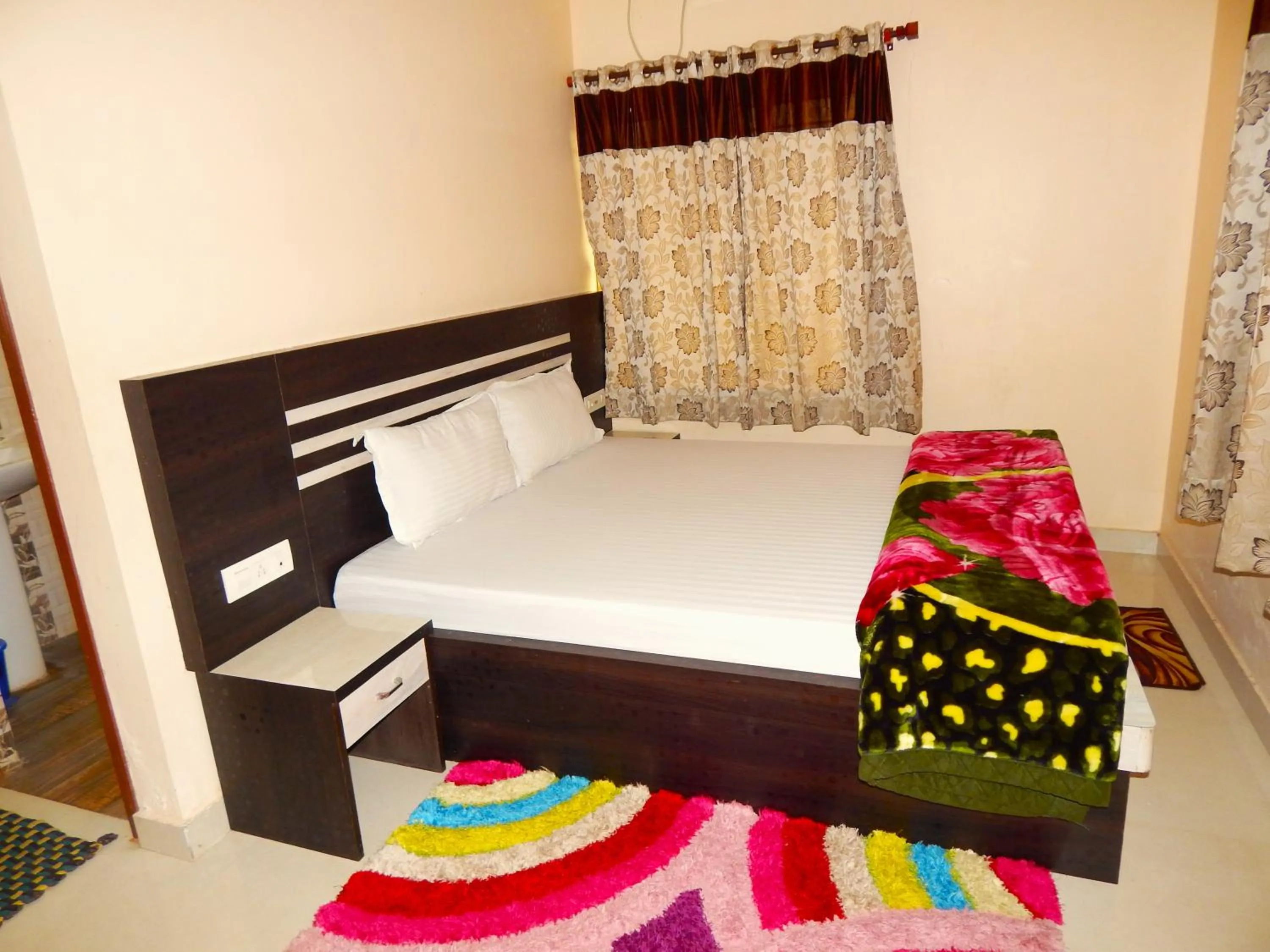 Bed in Hotel PALKI Near Mandarmani Sea Beach