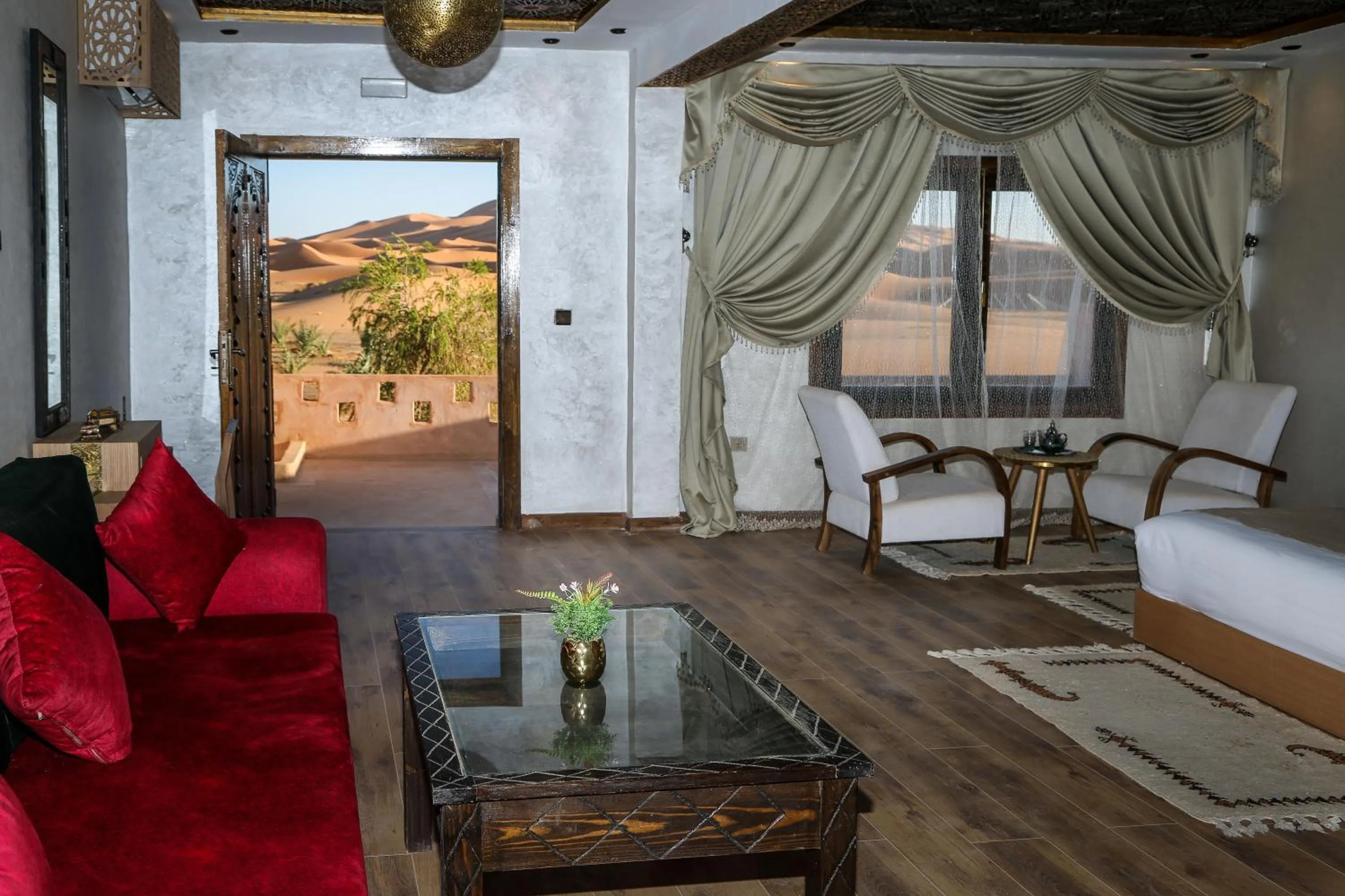 Natural landscape in Yakout Merzouga Luxury Camp