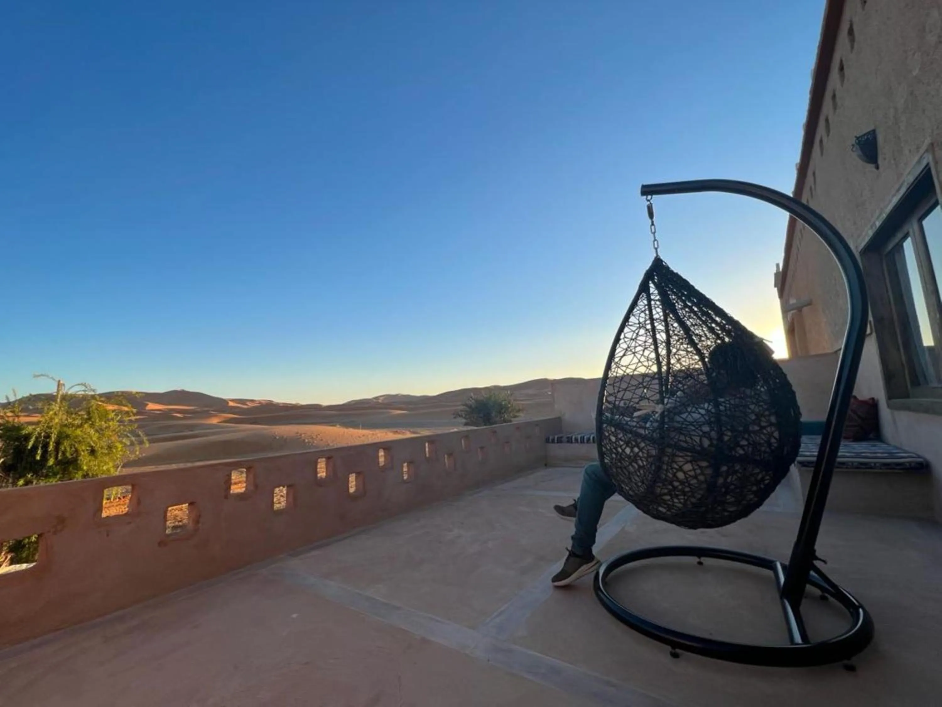 Balcony/Terrace in Yakout Merzouga Luxury Camp