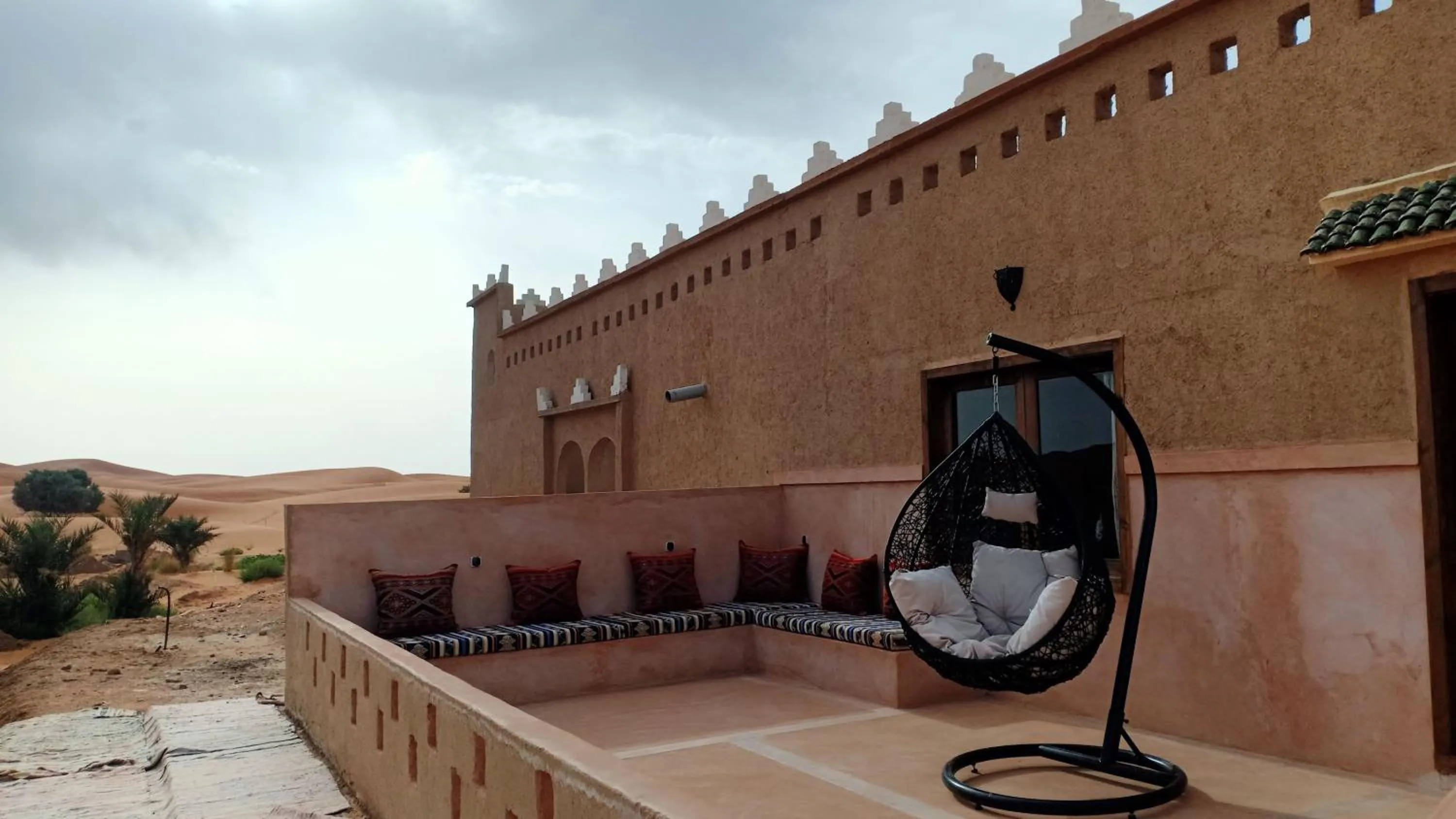 Balcony/Terrace in Yakout Merzouga Luxury Camp