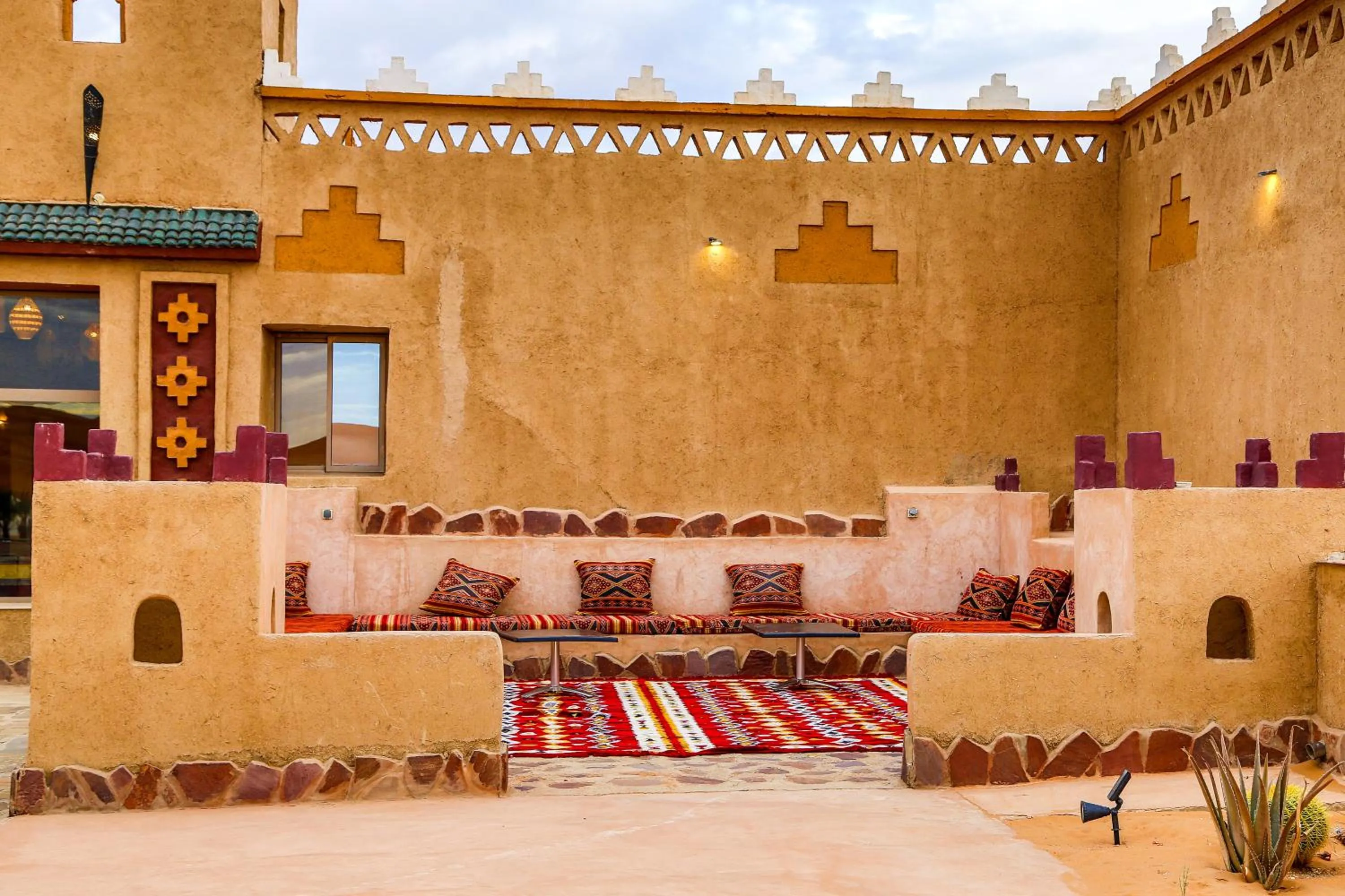 Balcony/Terrace in Yakout Merzouga Luxury Camp