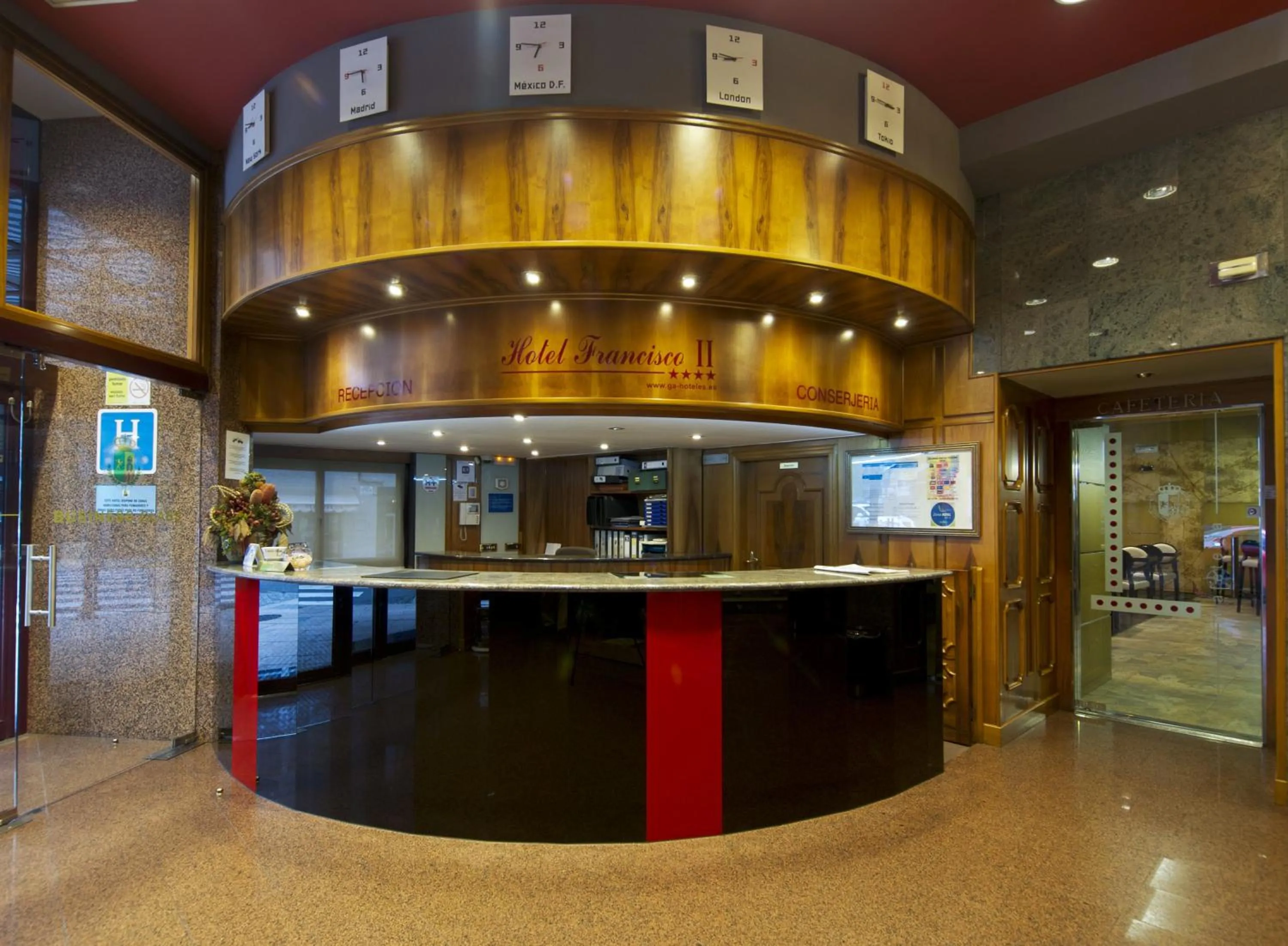 Lobby or reception in Hotel Francisco II