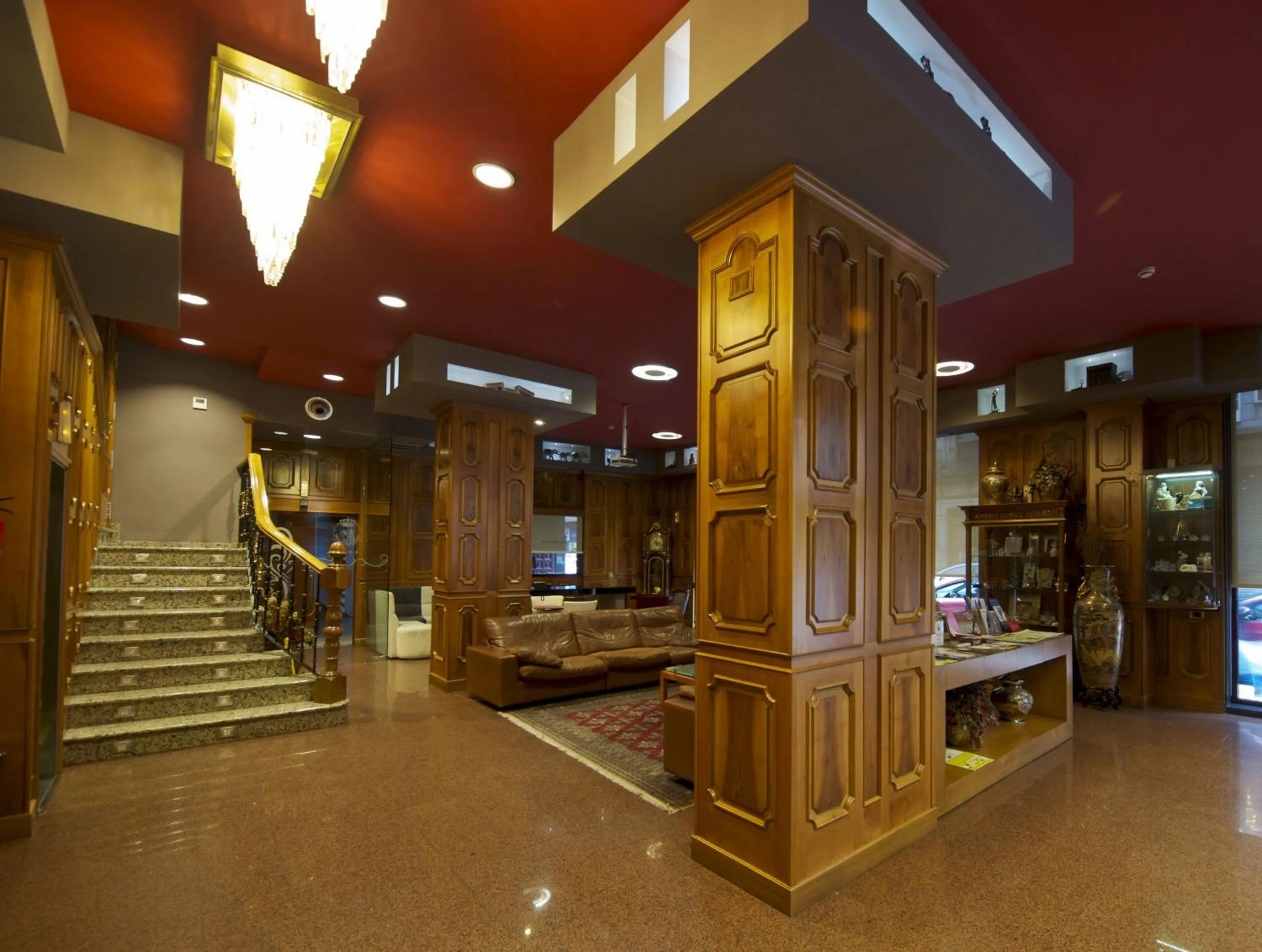 Lobby or reception in Hotel Francisco II