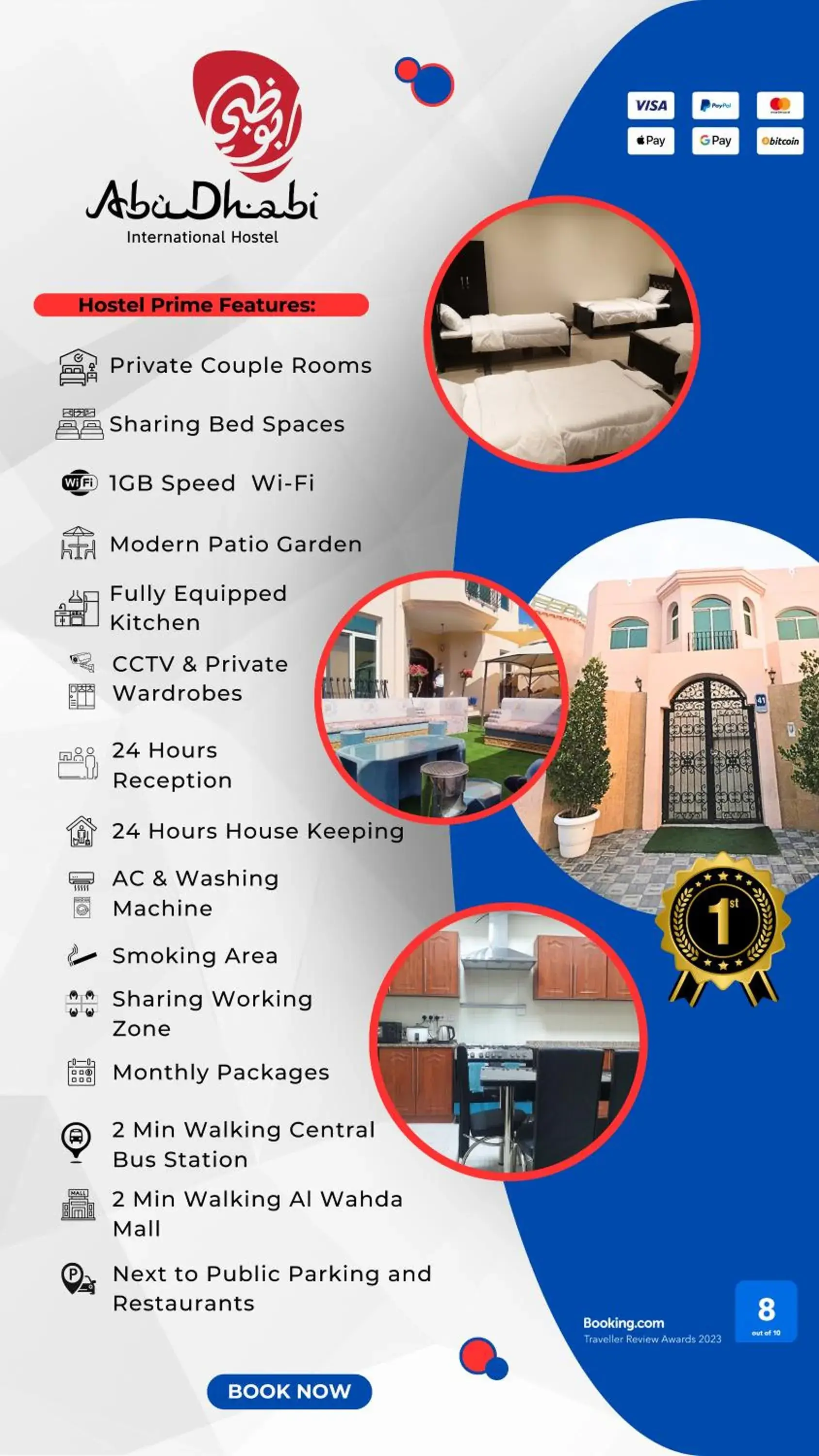 International Abu-Dhabi Hostel Villa International Abu-Dhabi Hostel Villa