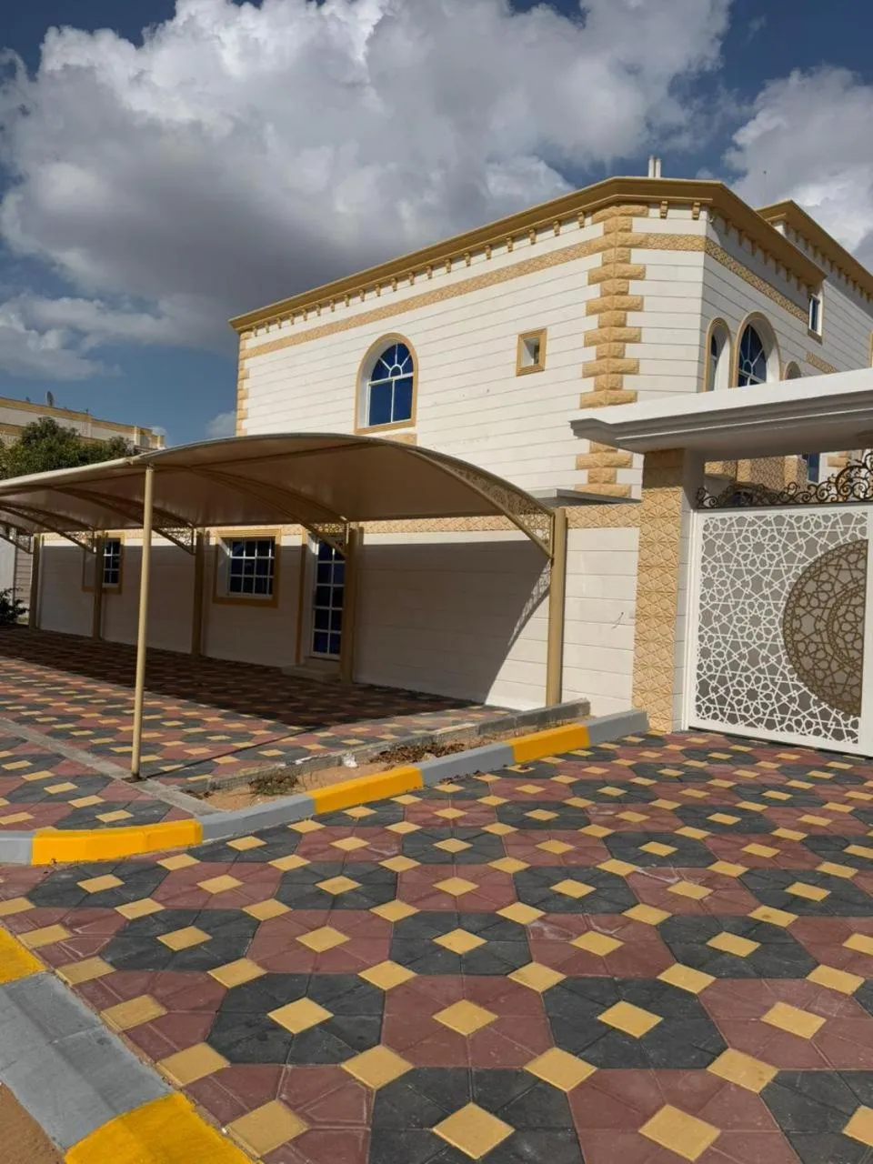 Property building in International Abu Dhabi Hostel