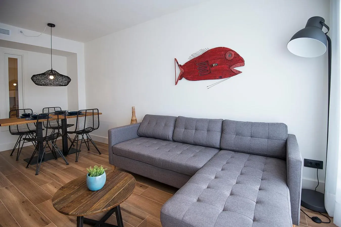 Living room in Hotel Els Pins