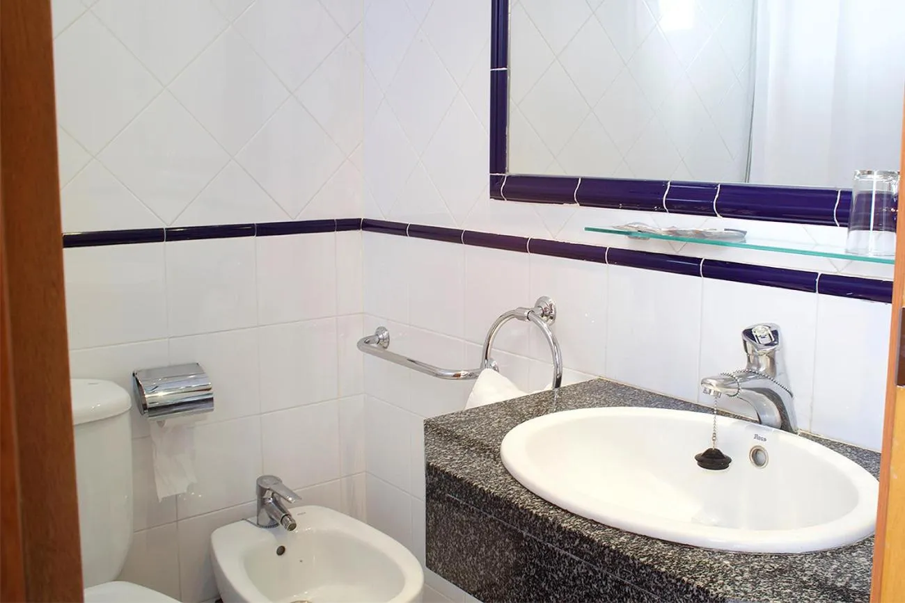 Bathroom in Hotel Els Pins