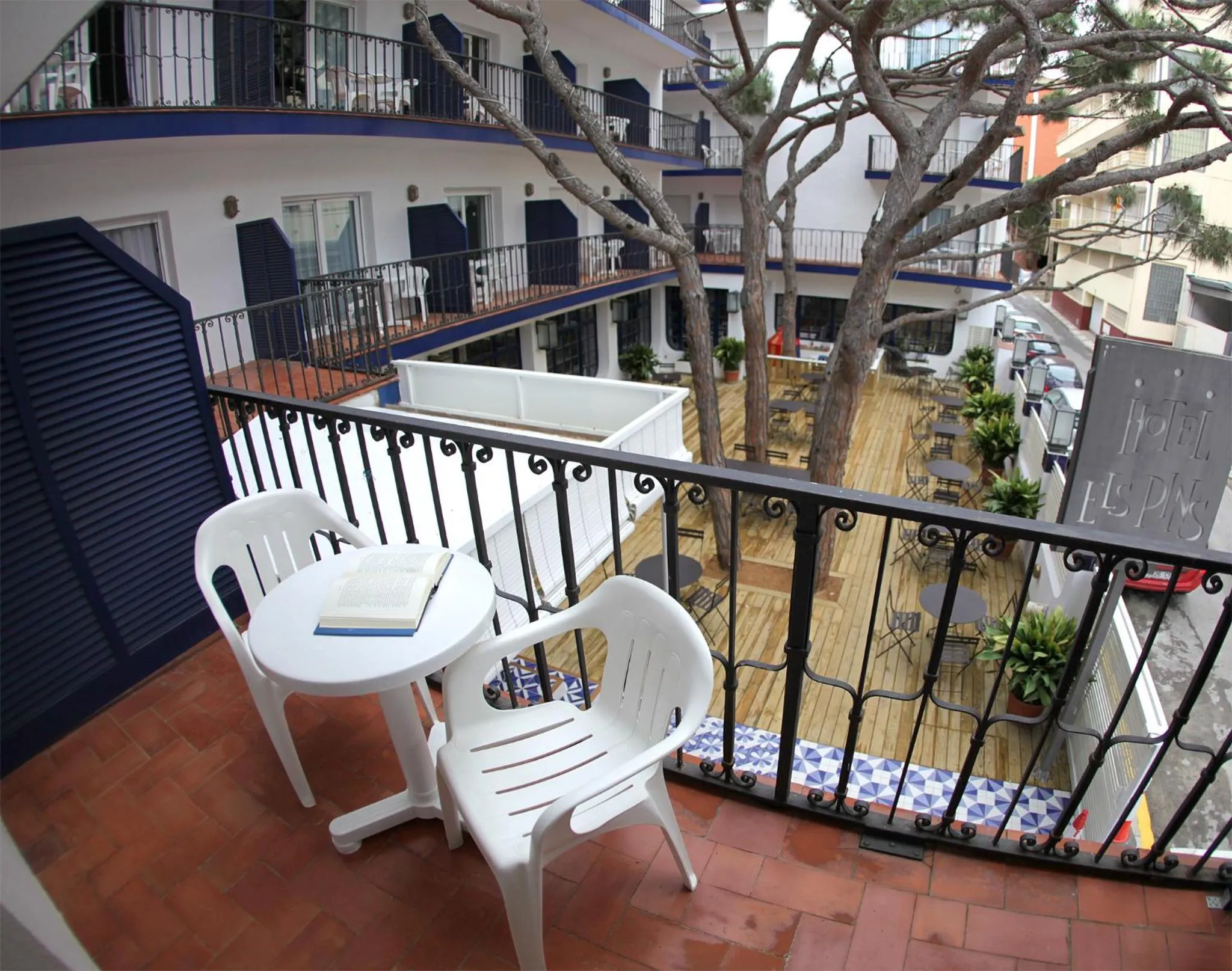 Balcony/Terrace in Hotel Els Pins