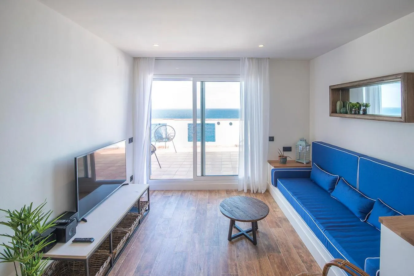 Living room in Hotel Els Pins