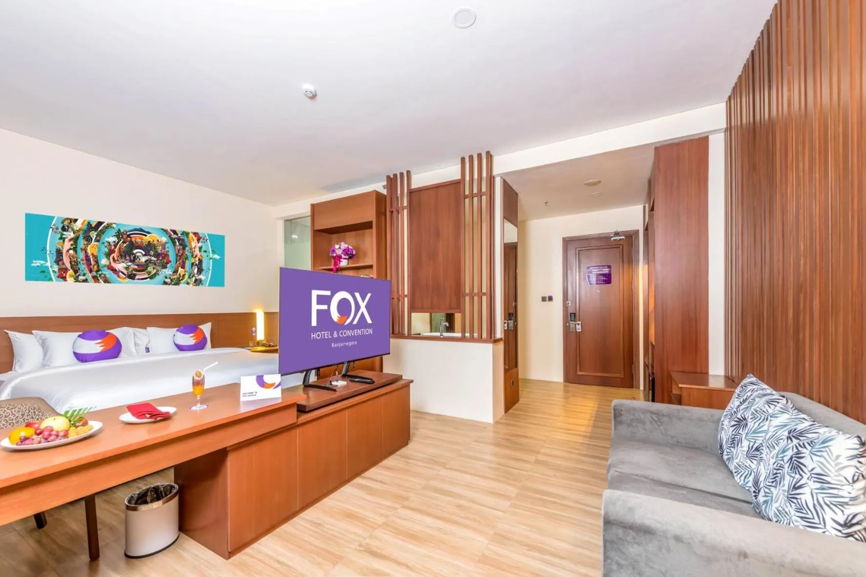 Living room in FOX HARRIS Hotel & Convention Banjarnegara