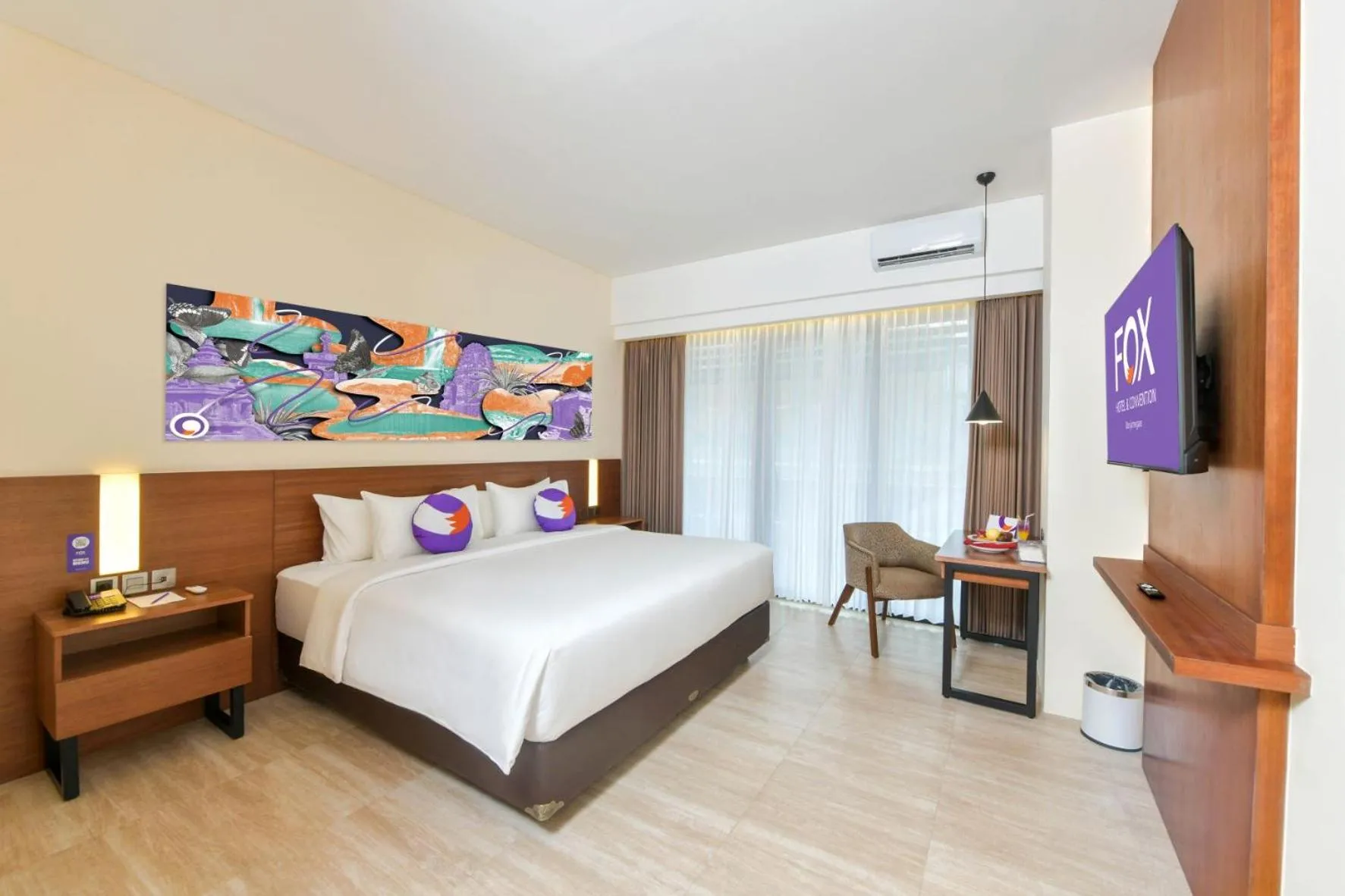 Photo of the whole room, Bed in FOX HARRIS Hotel & Convention Banjarnegara