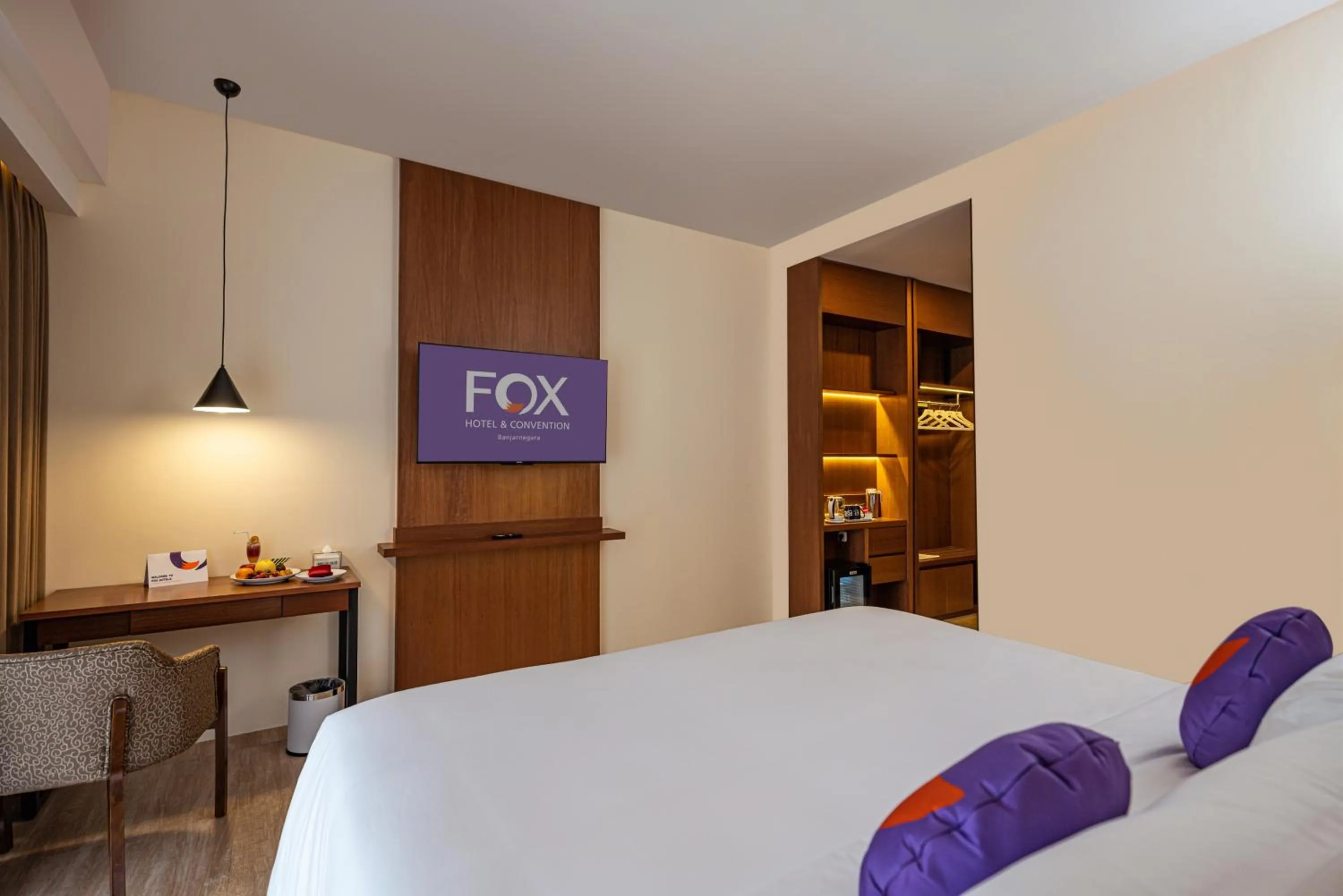 Bed in FOX HARRIS Hotel & Convention Banjarnegara