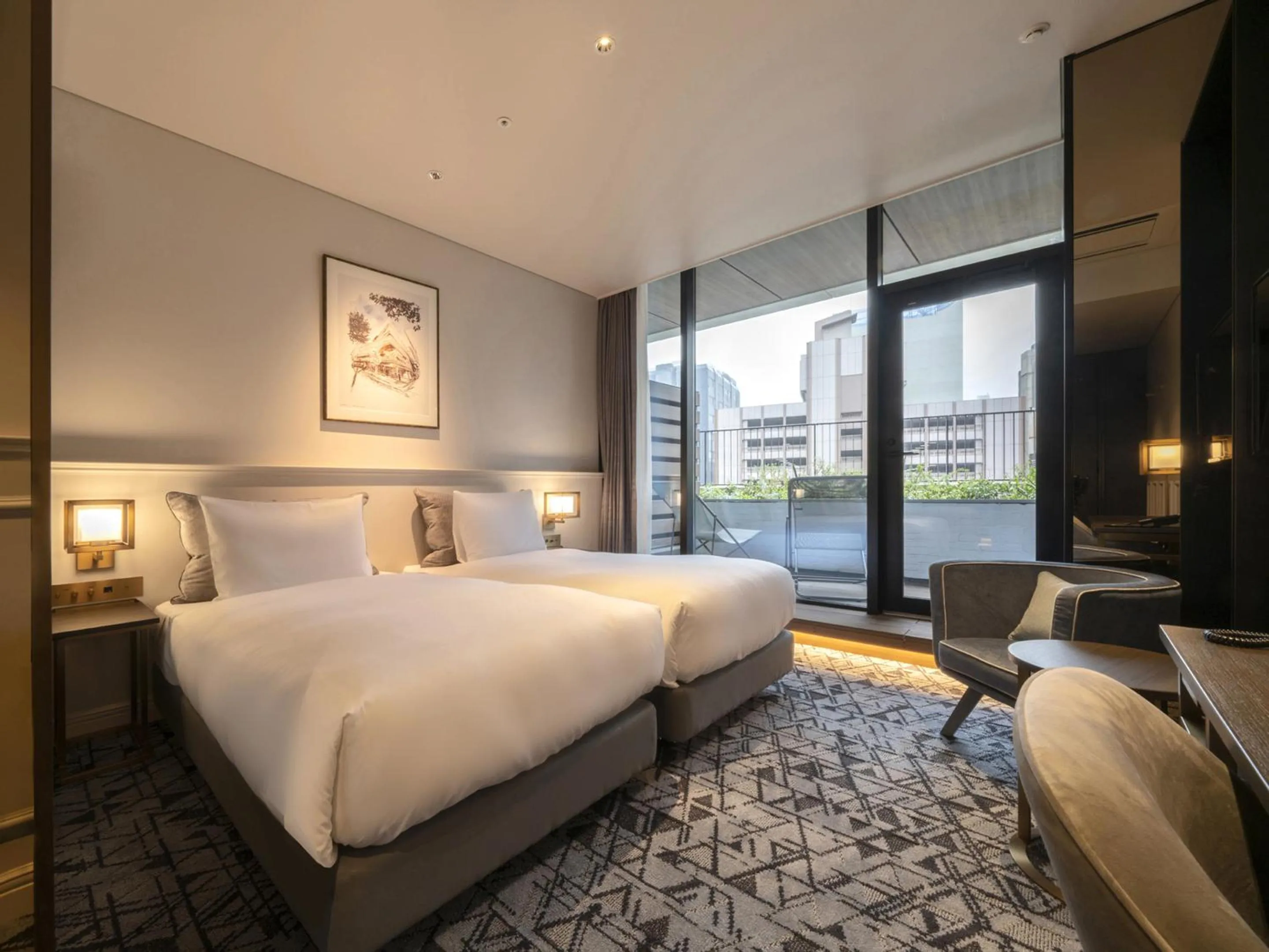 Photo of the whole room, Bed in GINZA HOTEL by GRANBELL