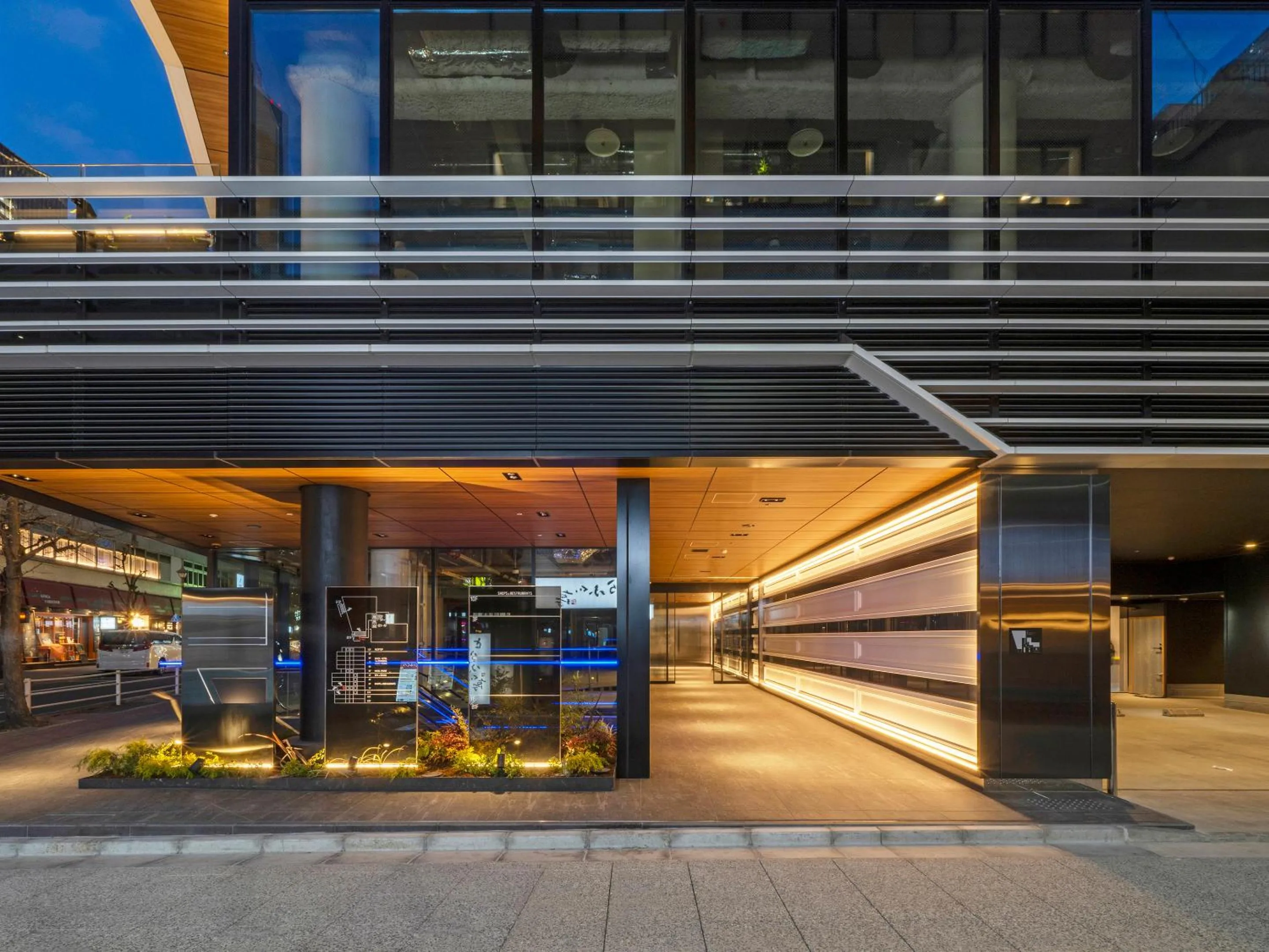 Facade/entrance in GINZA HOTEL by GRANBELL
