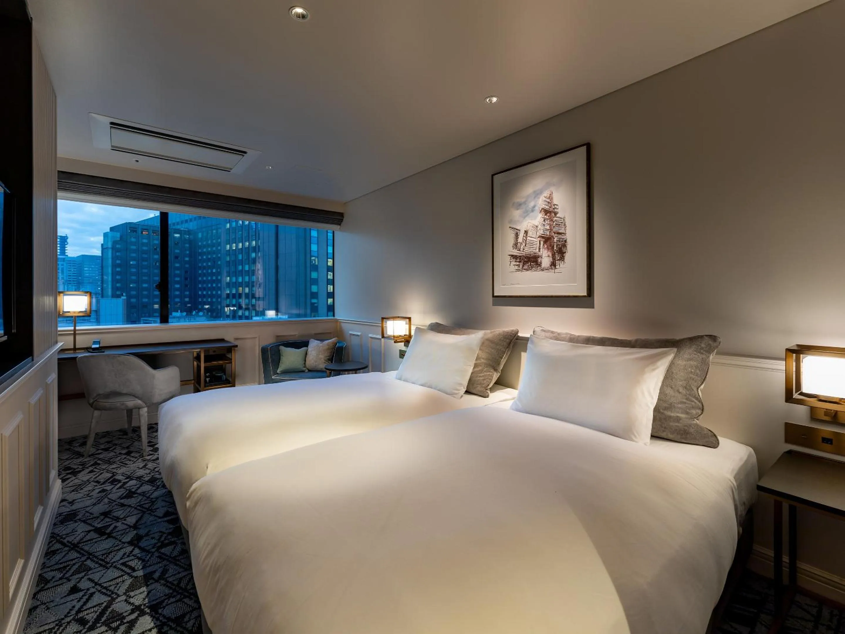Photo of the whole room, Bed in GINZA HOTEL by GRANBELL