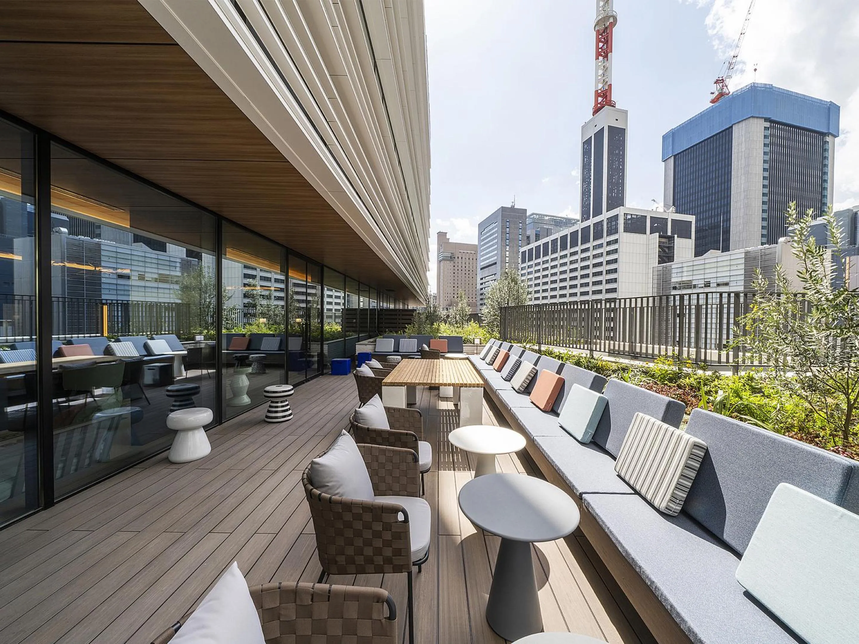 Balcony/Terrace in GINZA HOTEL by GRANBELL