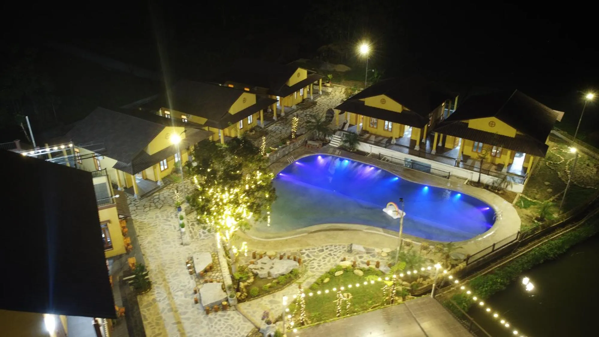 Bird's eye view in Sky Bay Lodge
