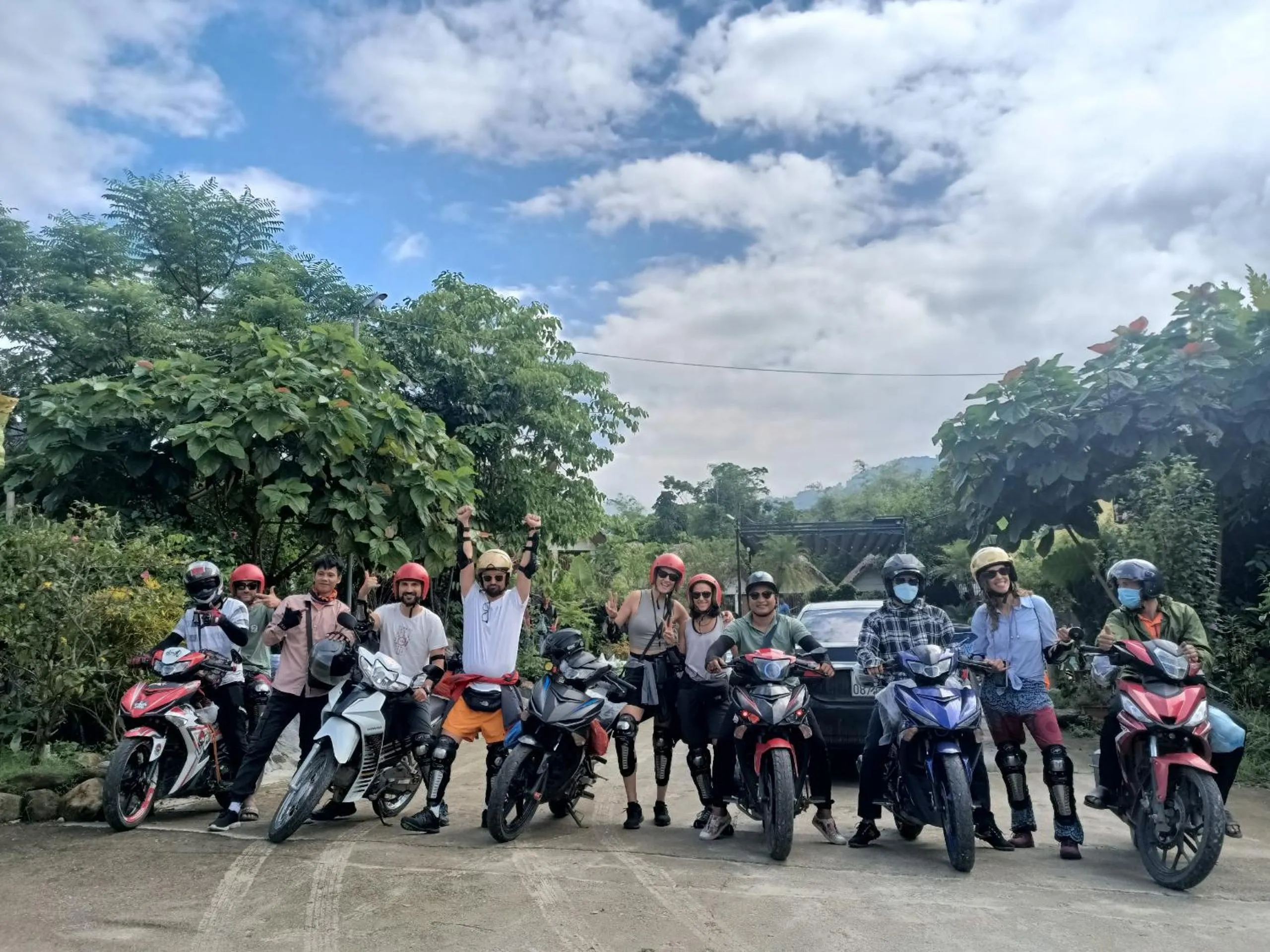 People in Sky Bay Lodge