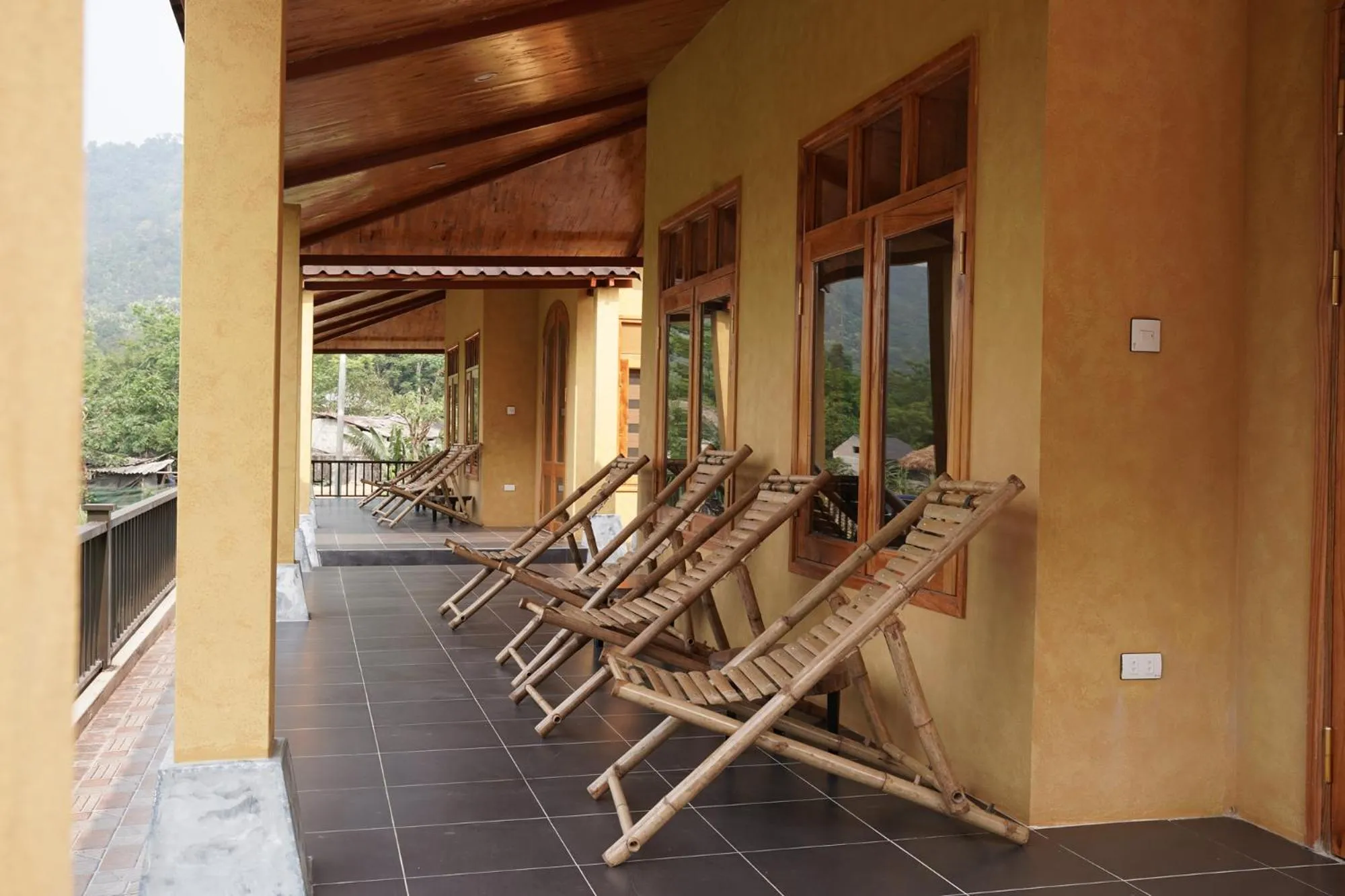 Seating area in Sky Bay Lodge