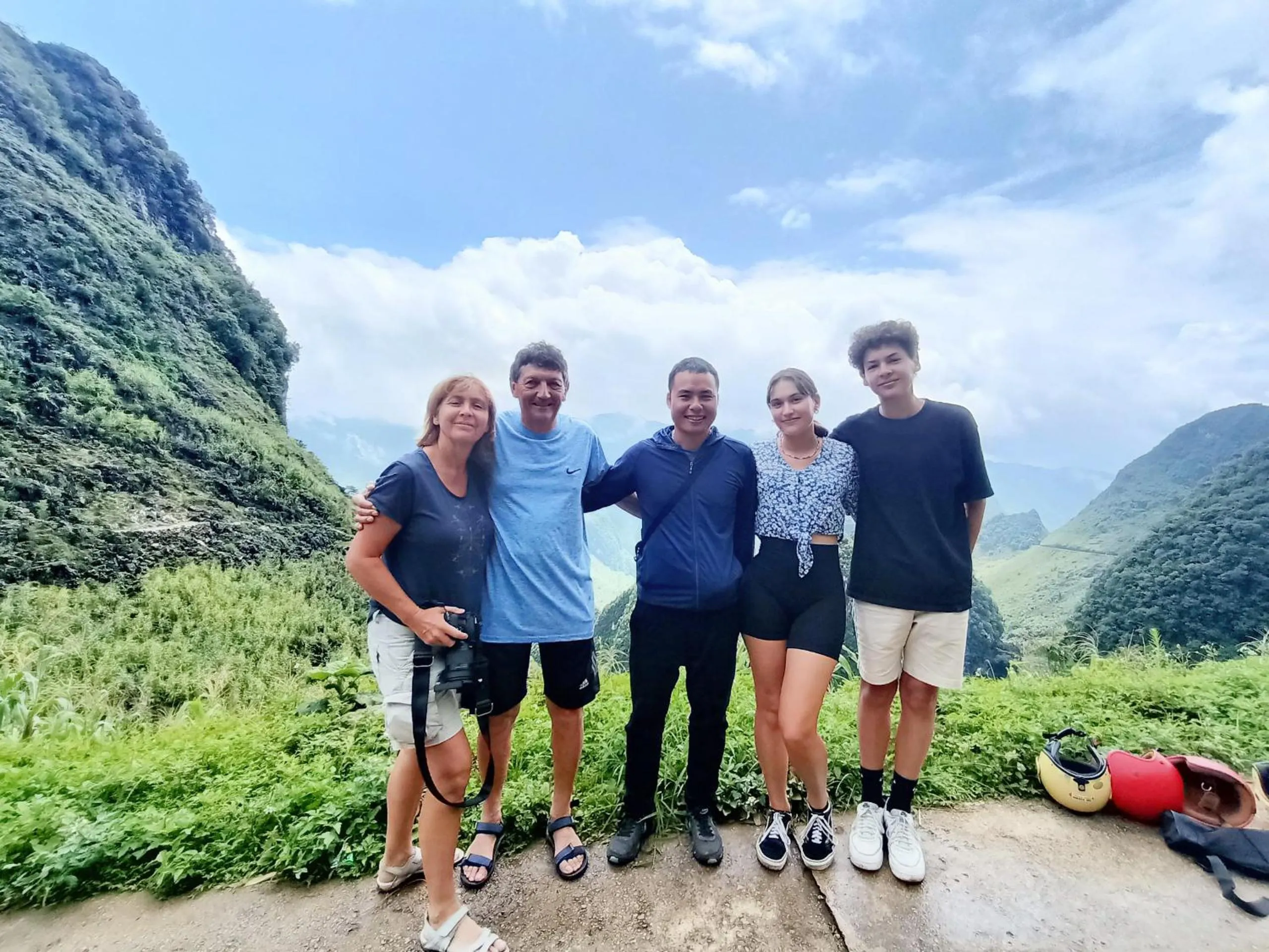 People in Sky Bay Lodge