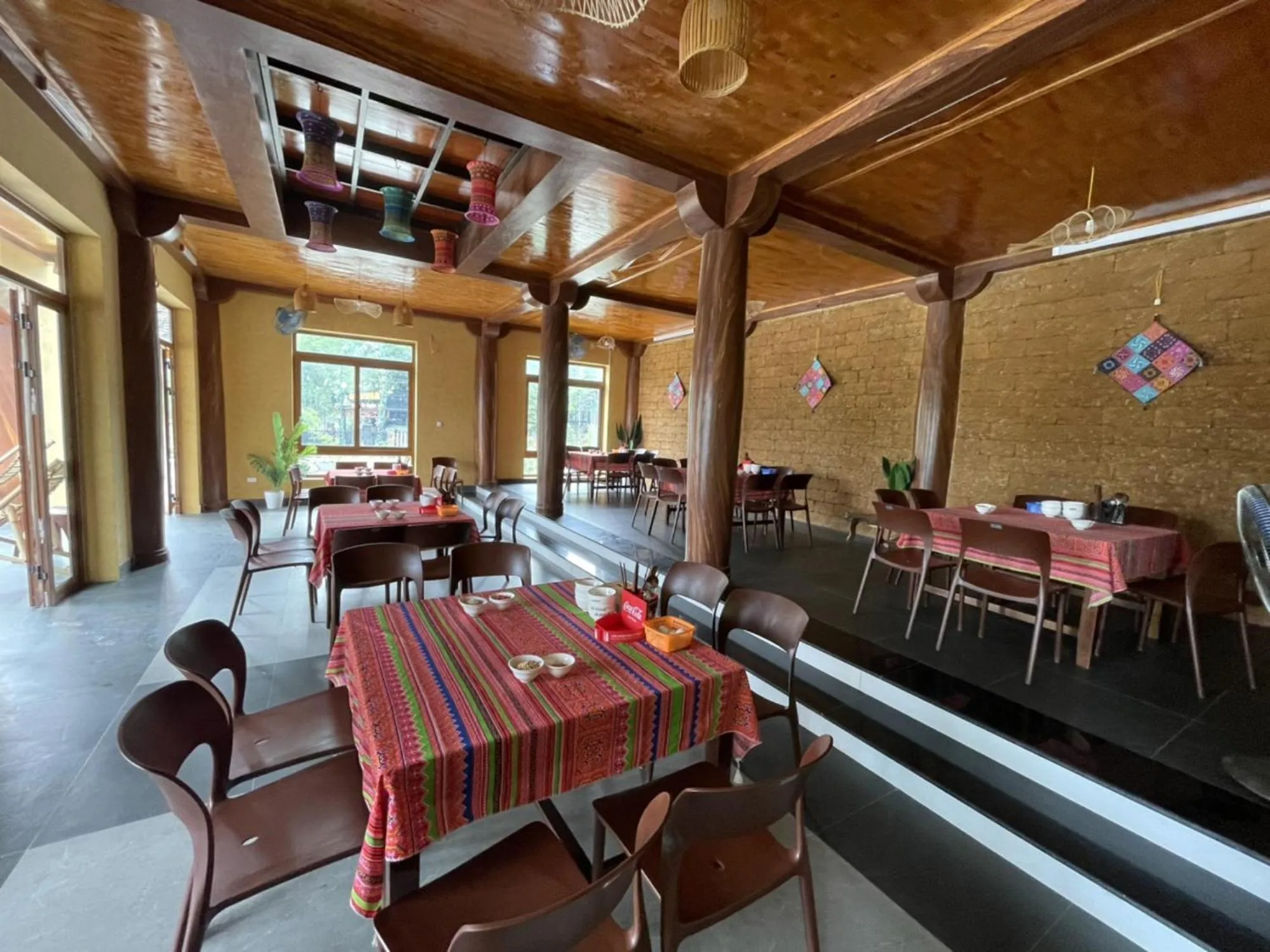 Seating area in Sky Bay Lodge