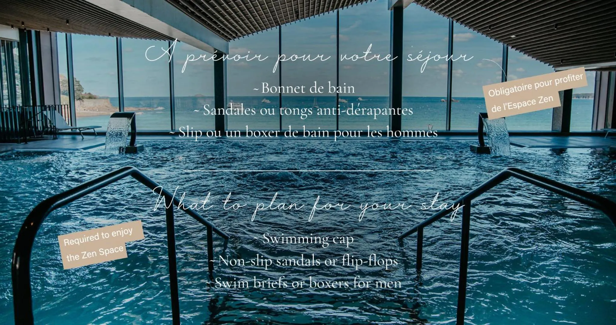 Pool view in Hôtel Roz Marine Thalasso Resort