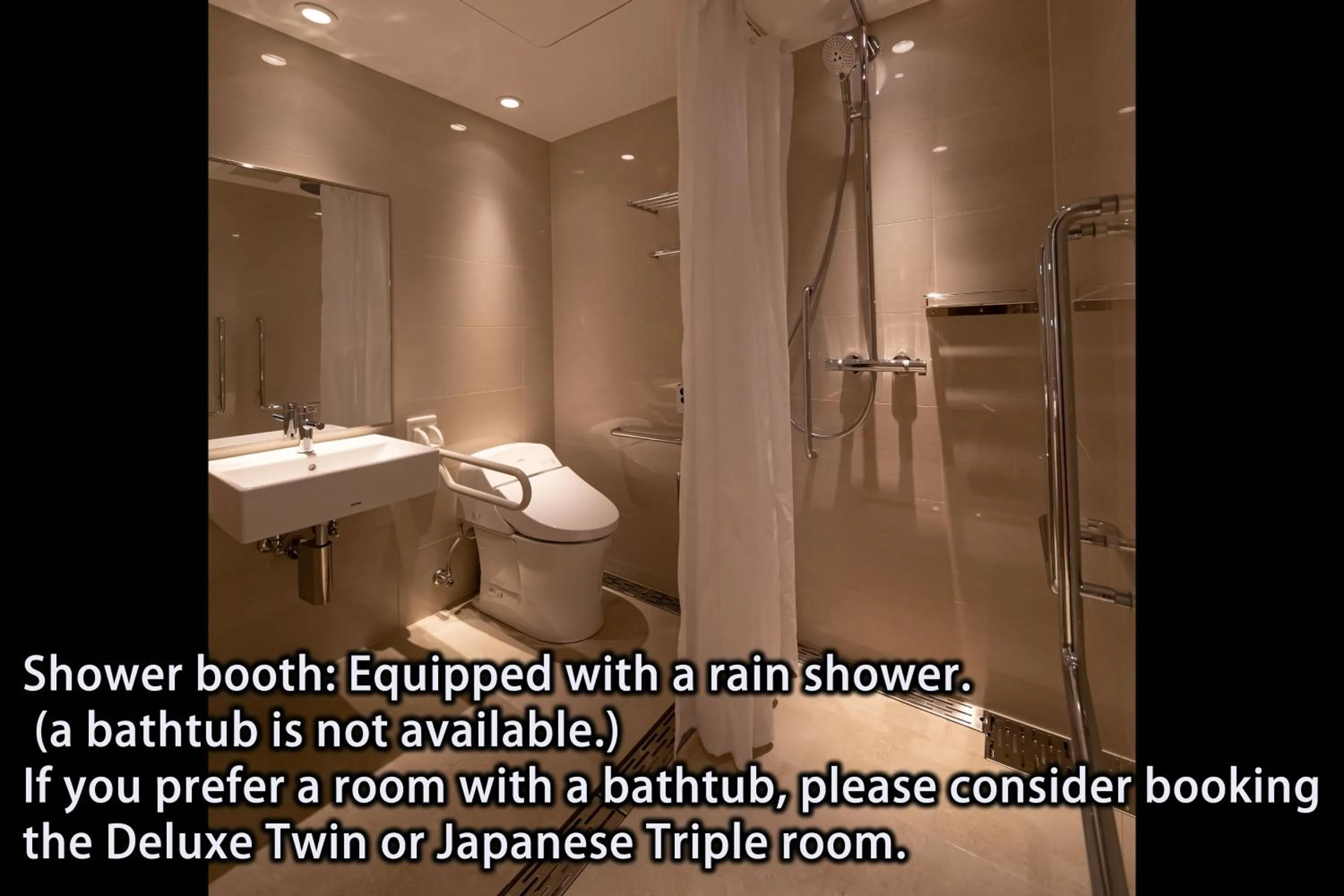 Shower in THE GENERAL KYOTO Shijou Shinmachi