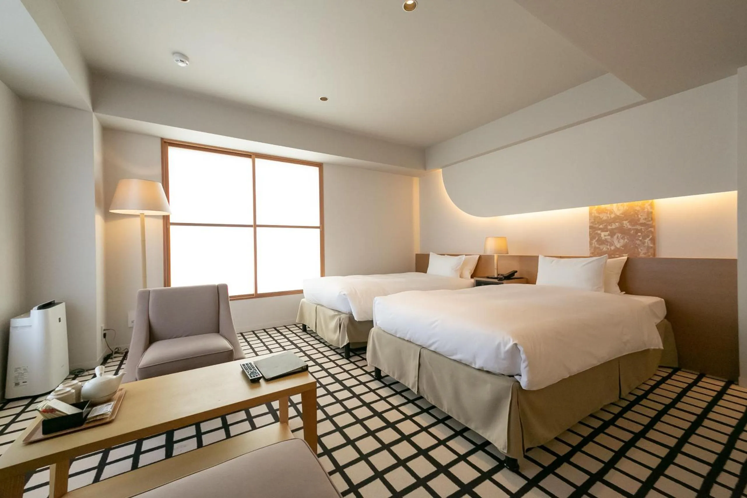 Photo of the whole room, Bed in THE GENERAL KYOTO Shijou Shinmachi