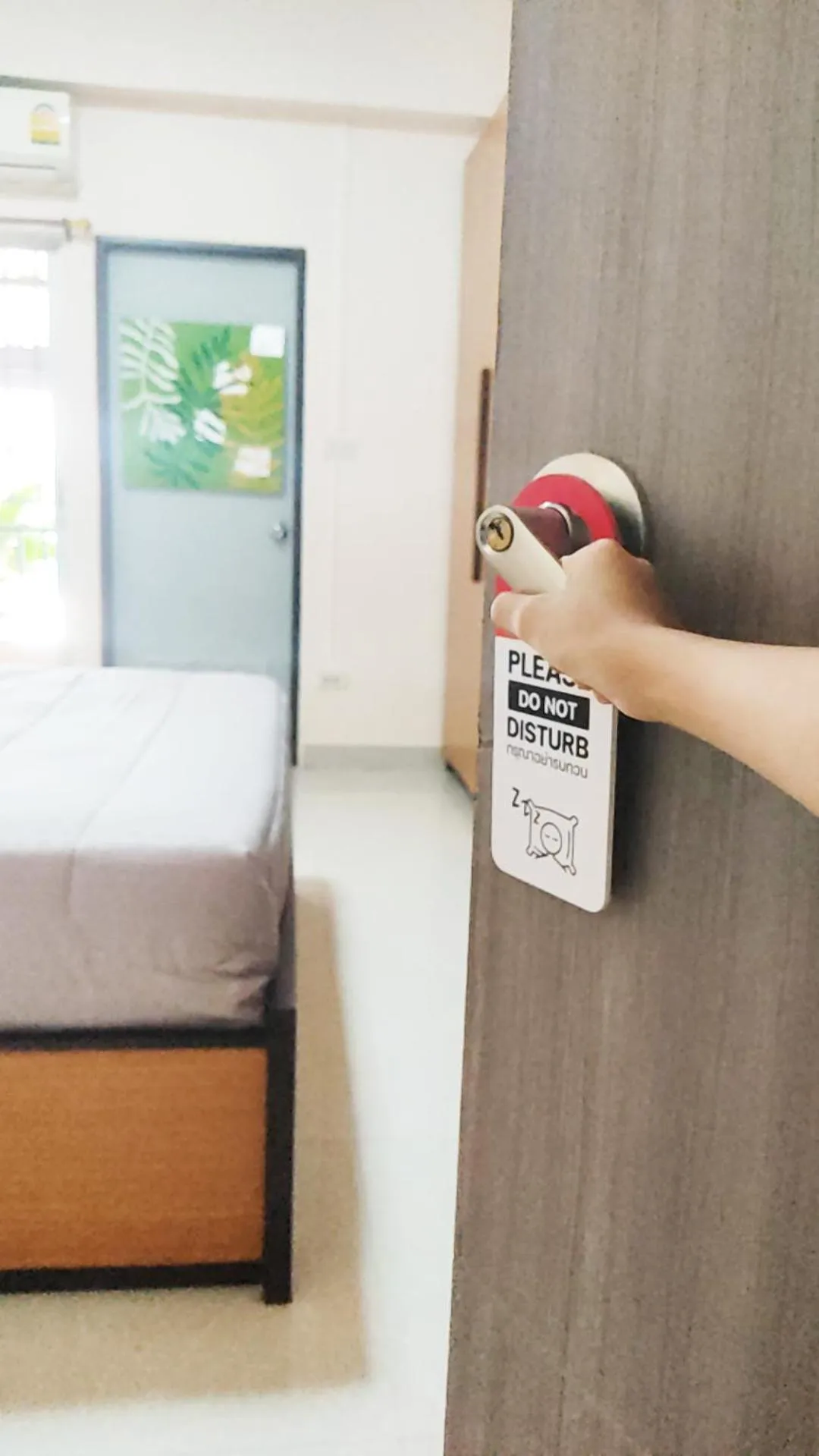 Property logo or sign, Bed in 66 Apartment