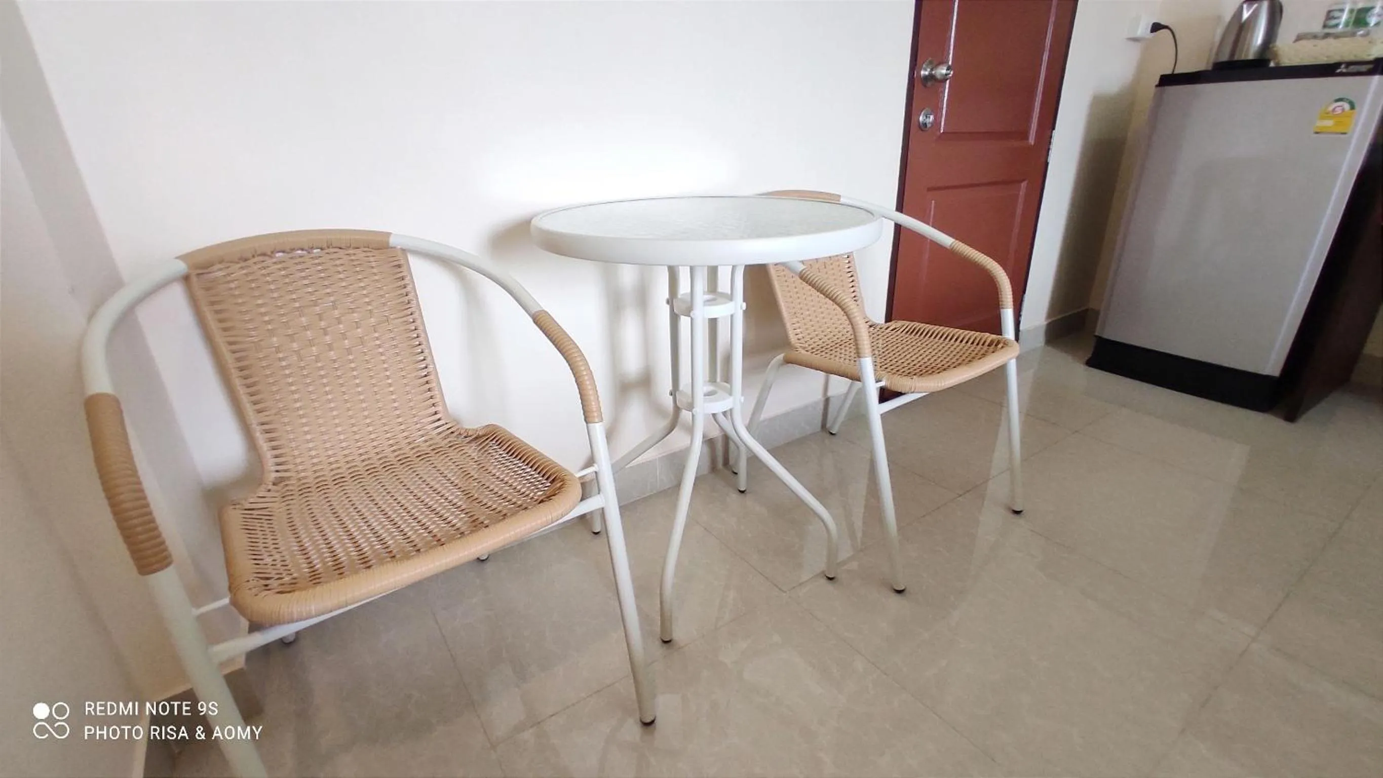 Dining area in 66 Apartment