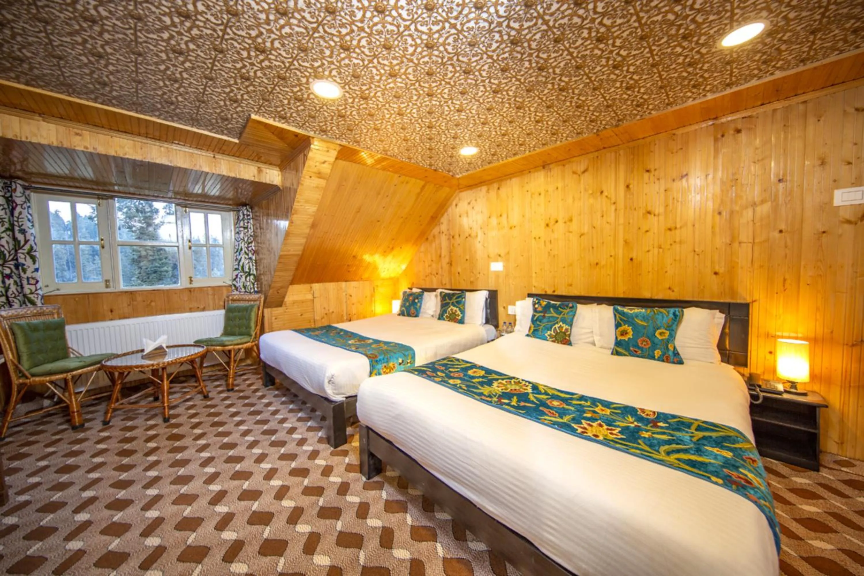 Bed in Gulmarg Ski Hill Resort