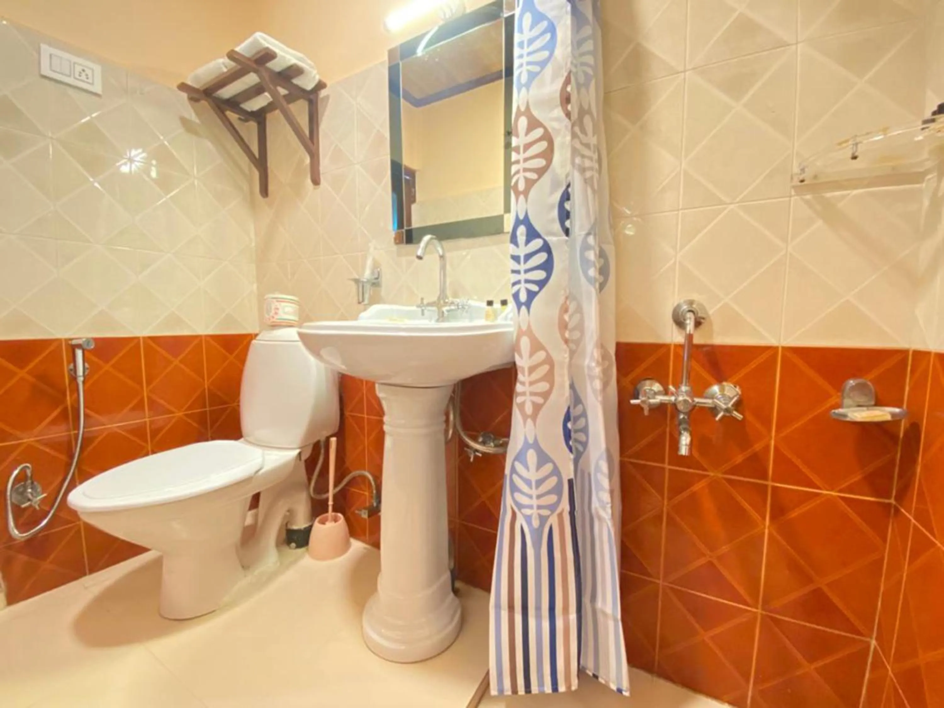 Toilet in Gulmarg Ski Hill Resort