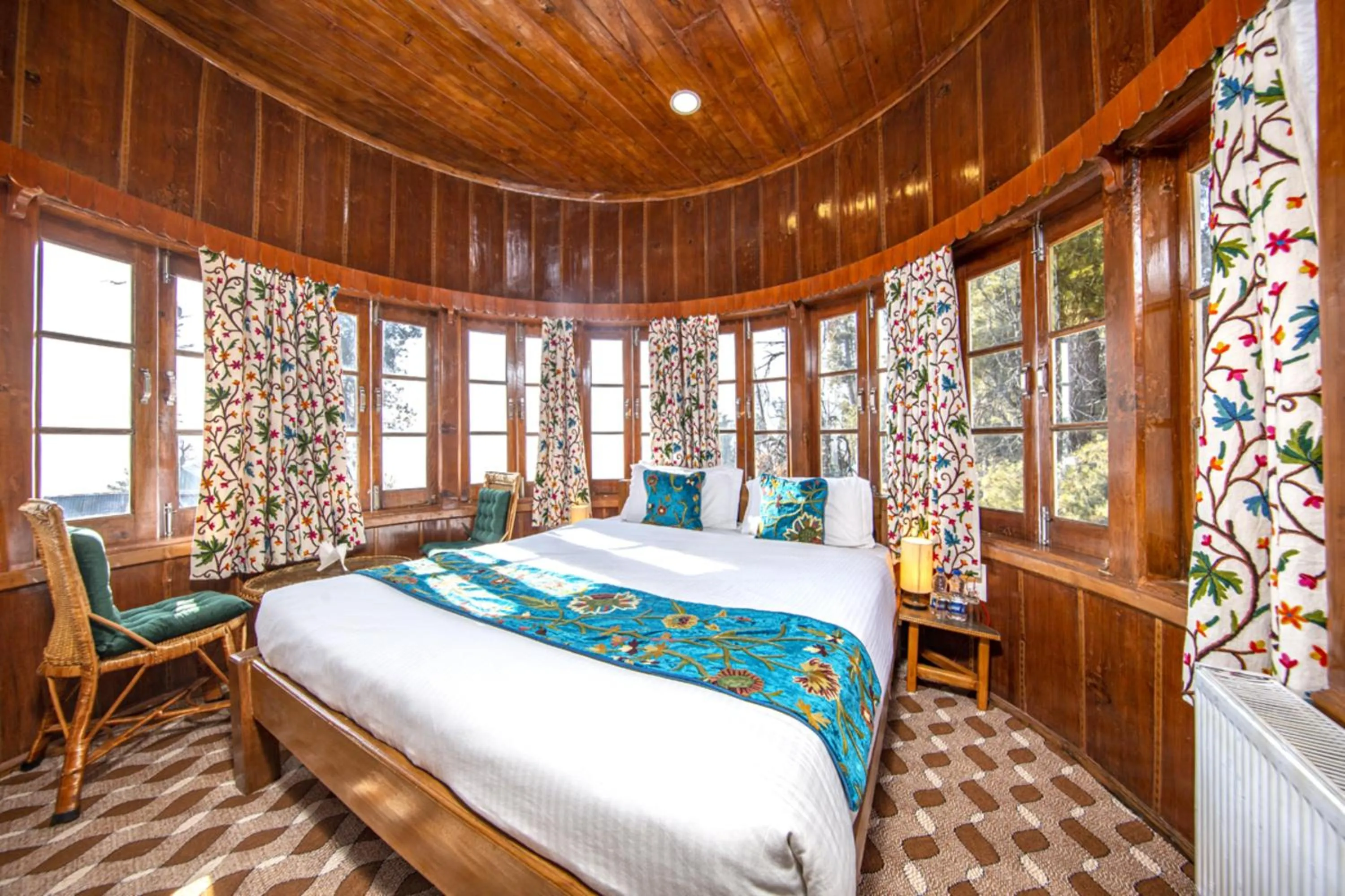 Bed in Gulmarg Ski Hill Resort