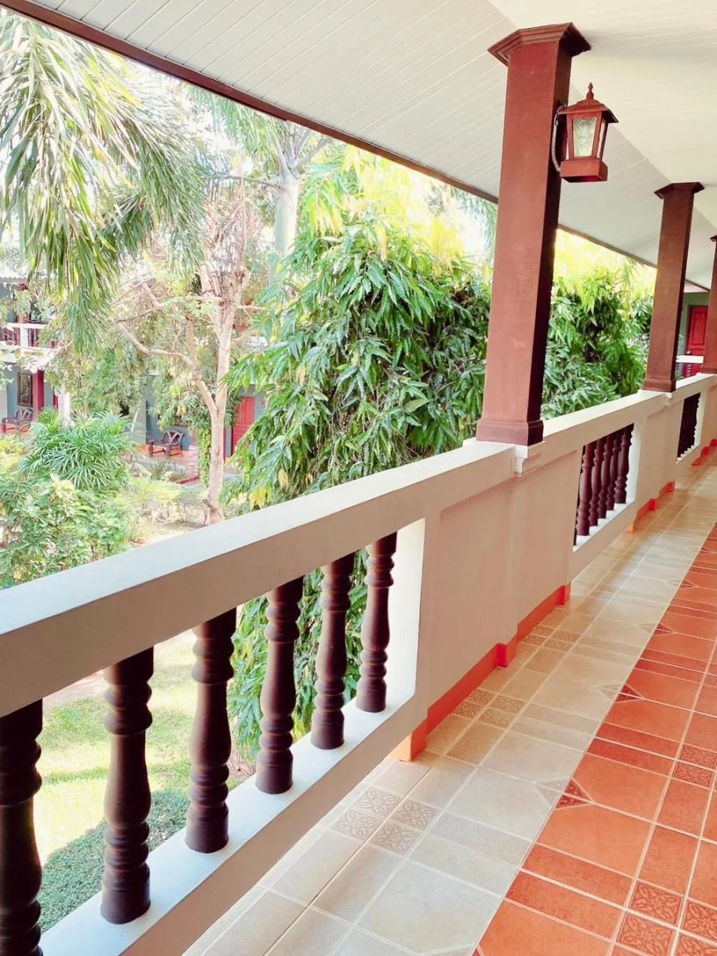 Balcony/Terrace in Baan Karnjana Hotel Samui