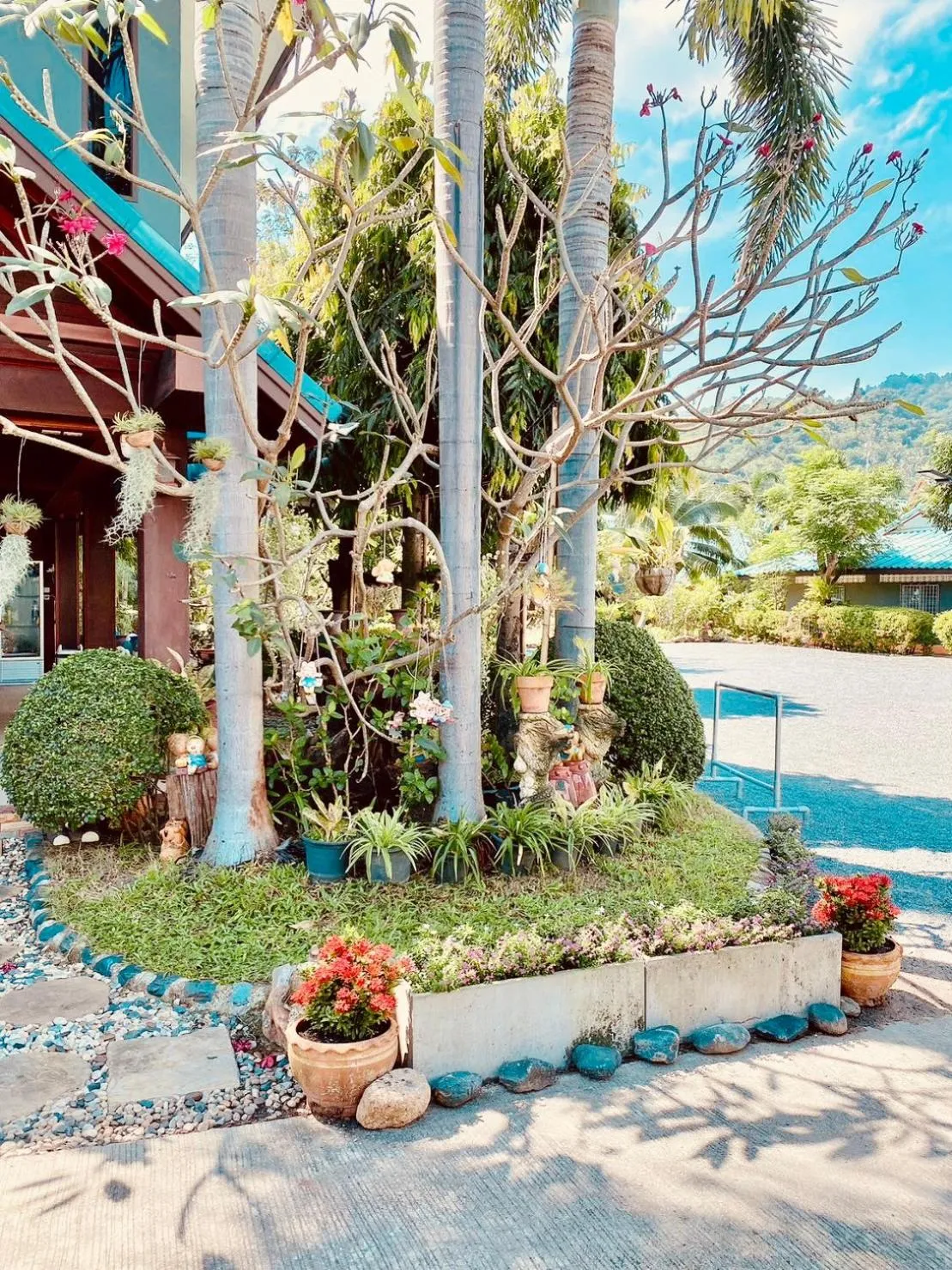 Property building in Baan Karnjana Hotel Samui