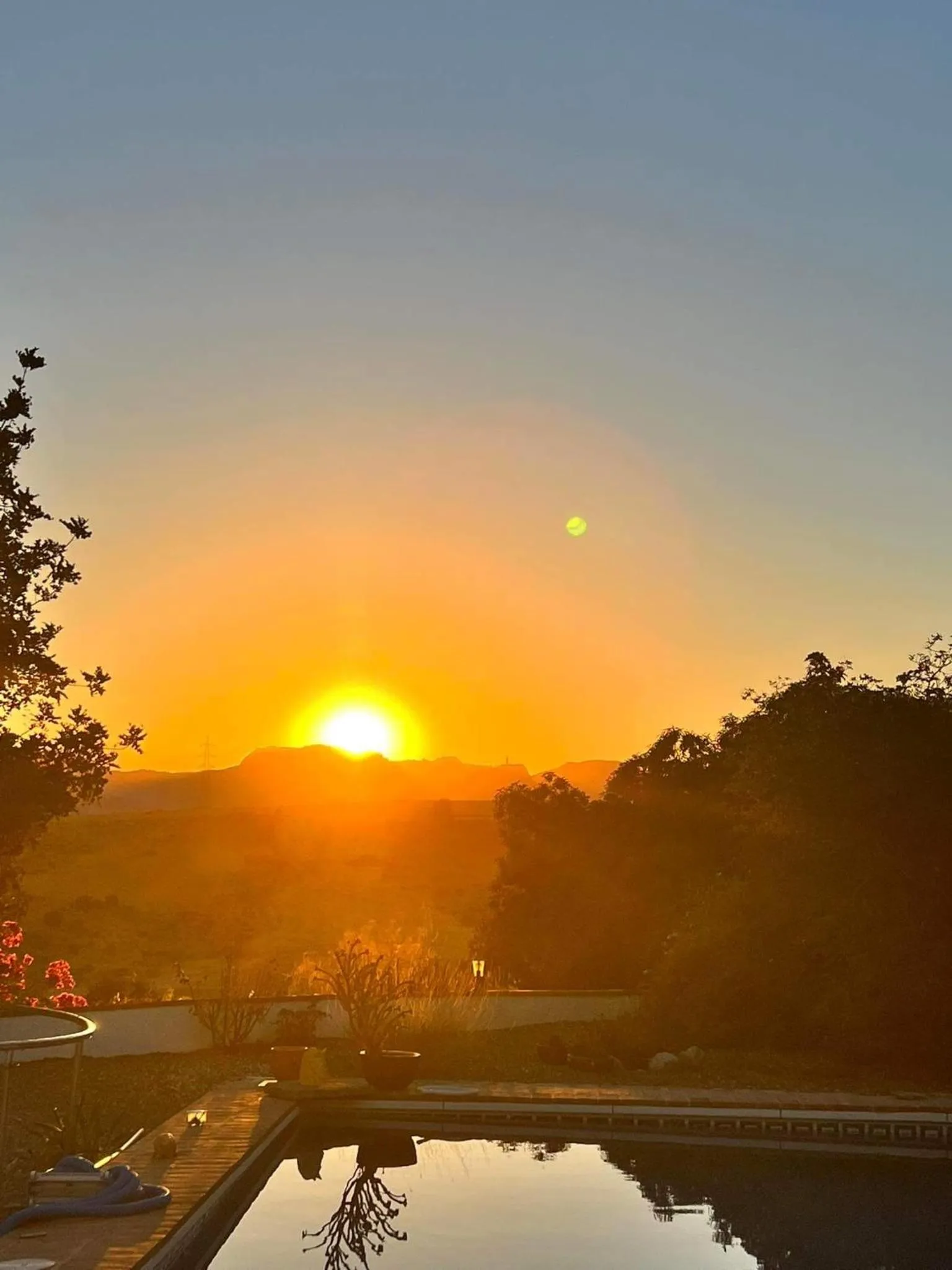 Sunset in B&B Casa Loré D'or