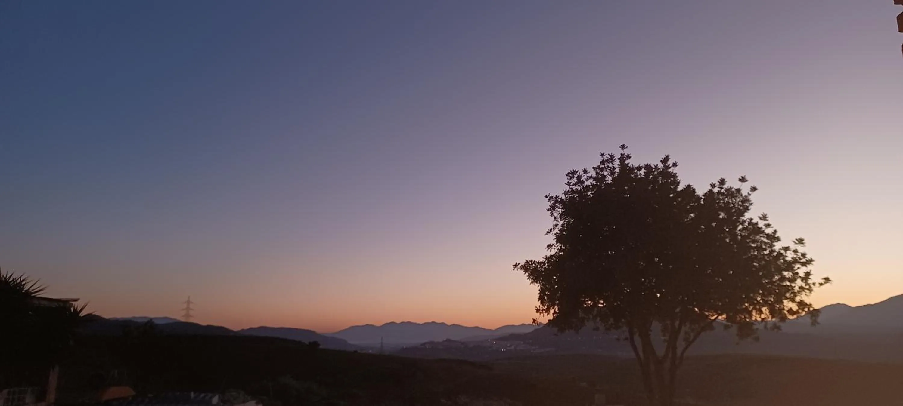 Natural landscape, Sunrise/Sunset in B&B Casa Loré D'or