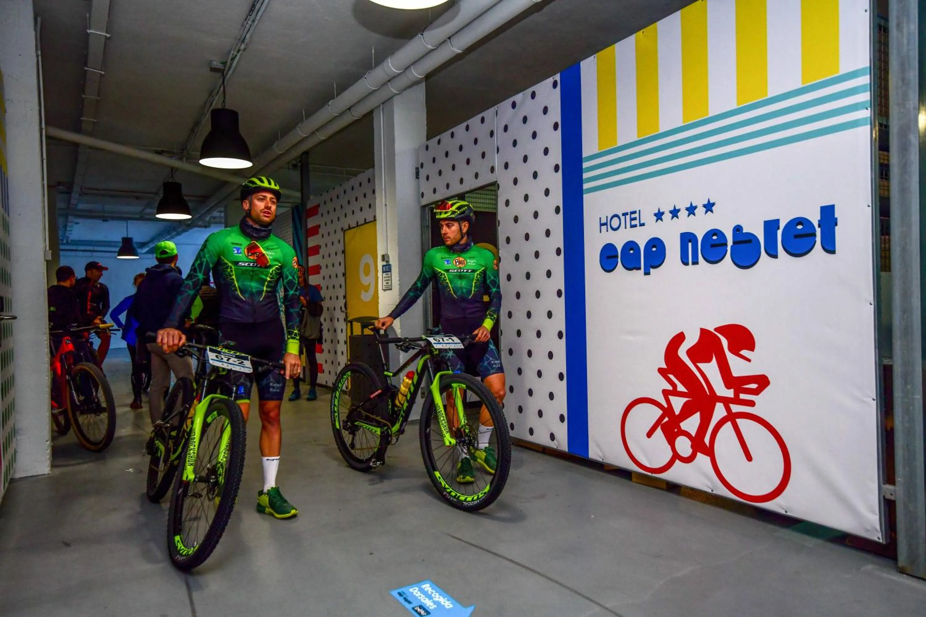 Cycling in Hotel Cap Negret