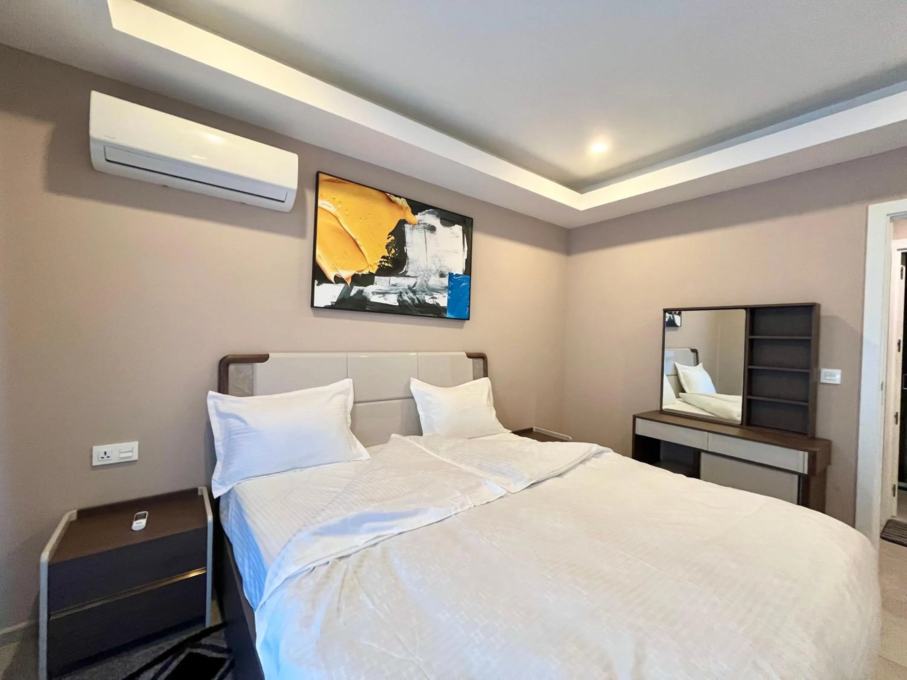 Bed in Kololi Sands Apartments