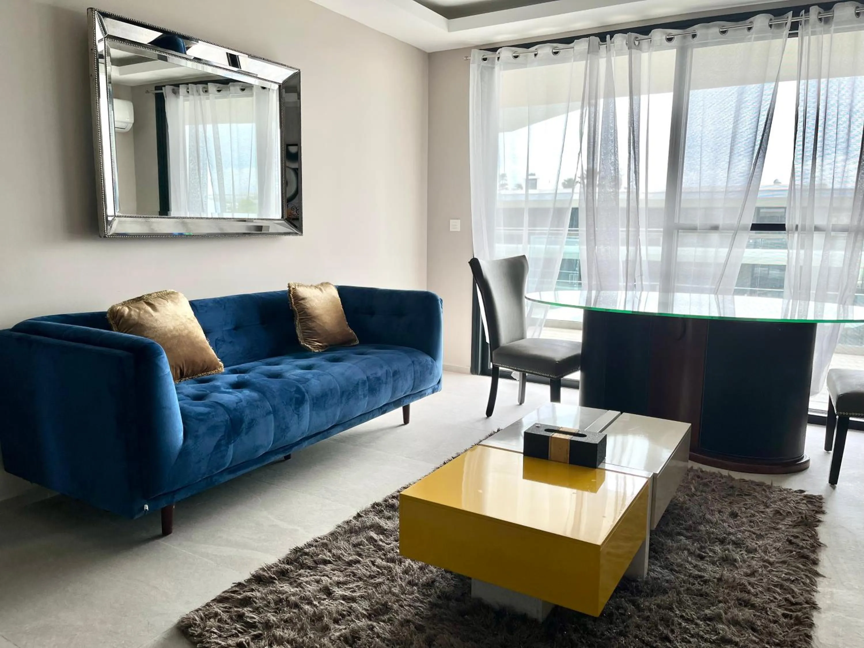 Living room in Kololi Sands Apartments