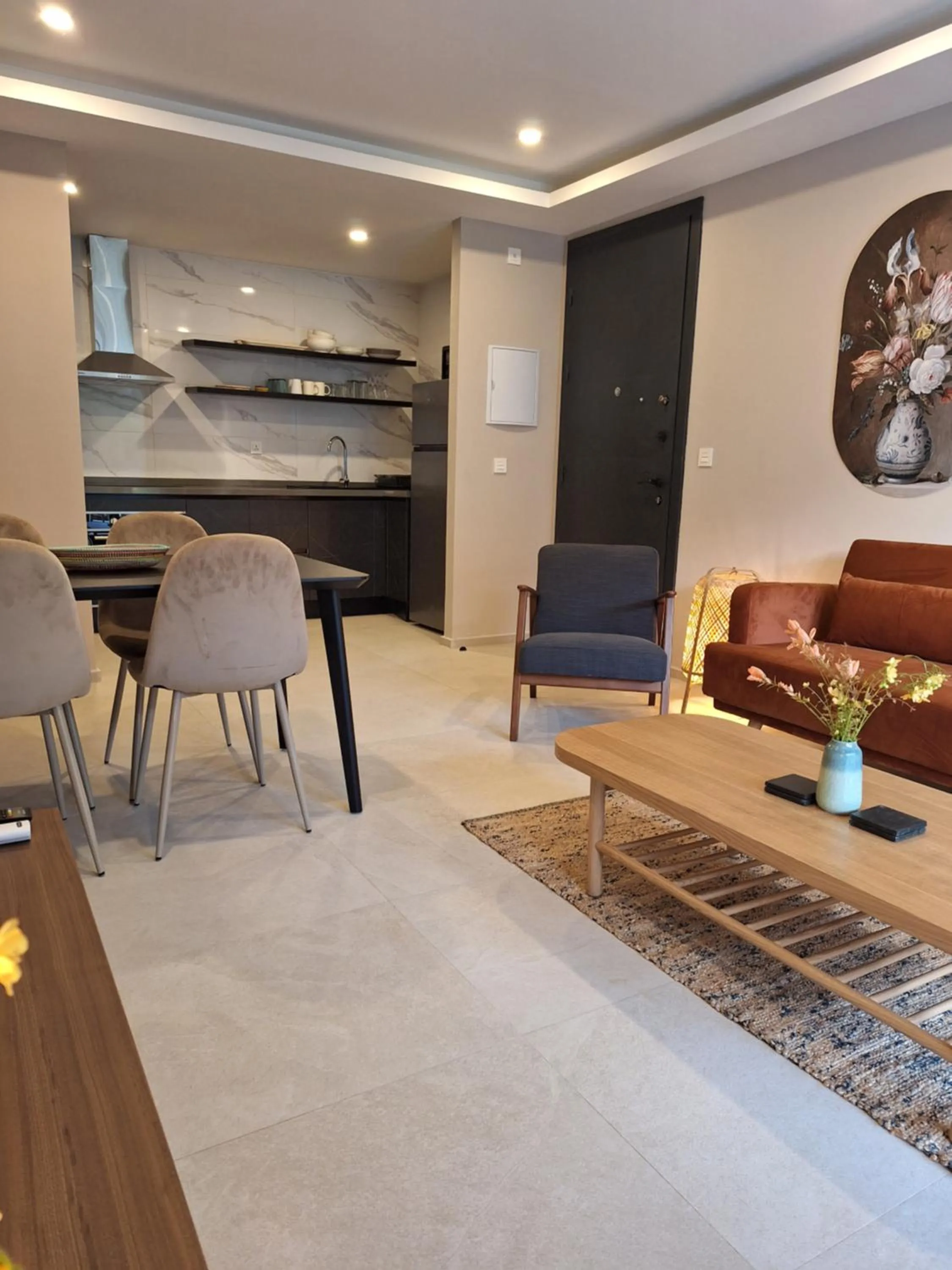 Kitchen or kitchenette in Kololi Sands Apartments