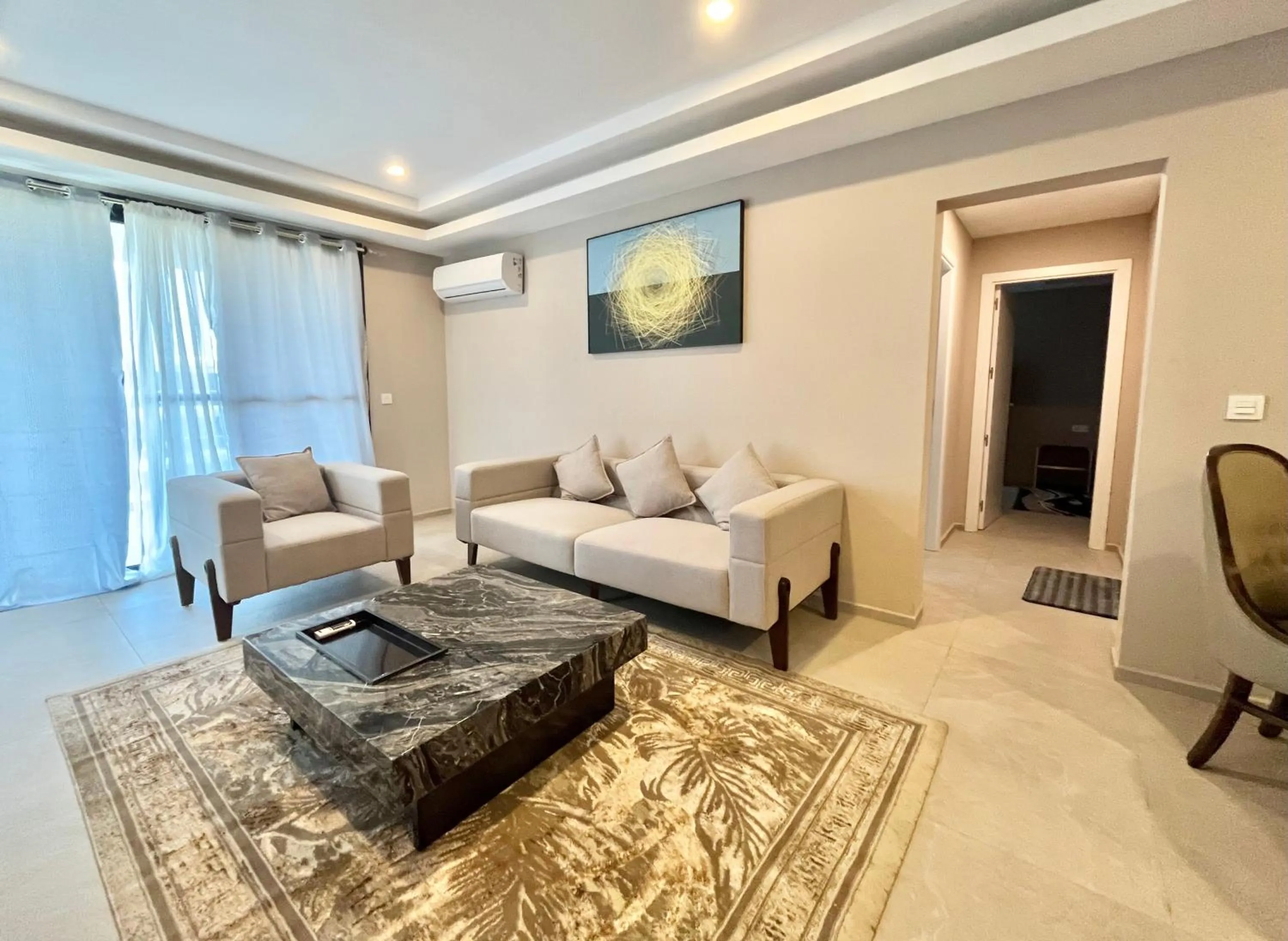 Living room in Kololi Sands Apartments