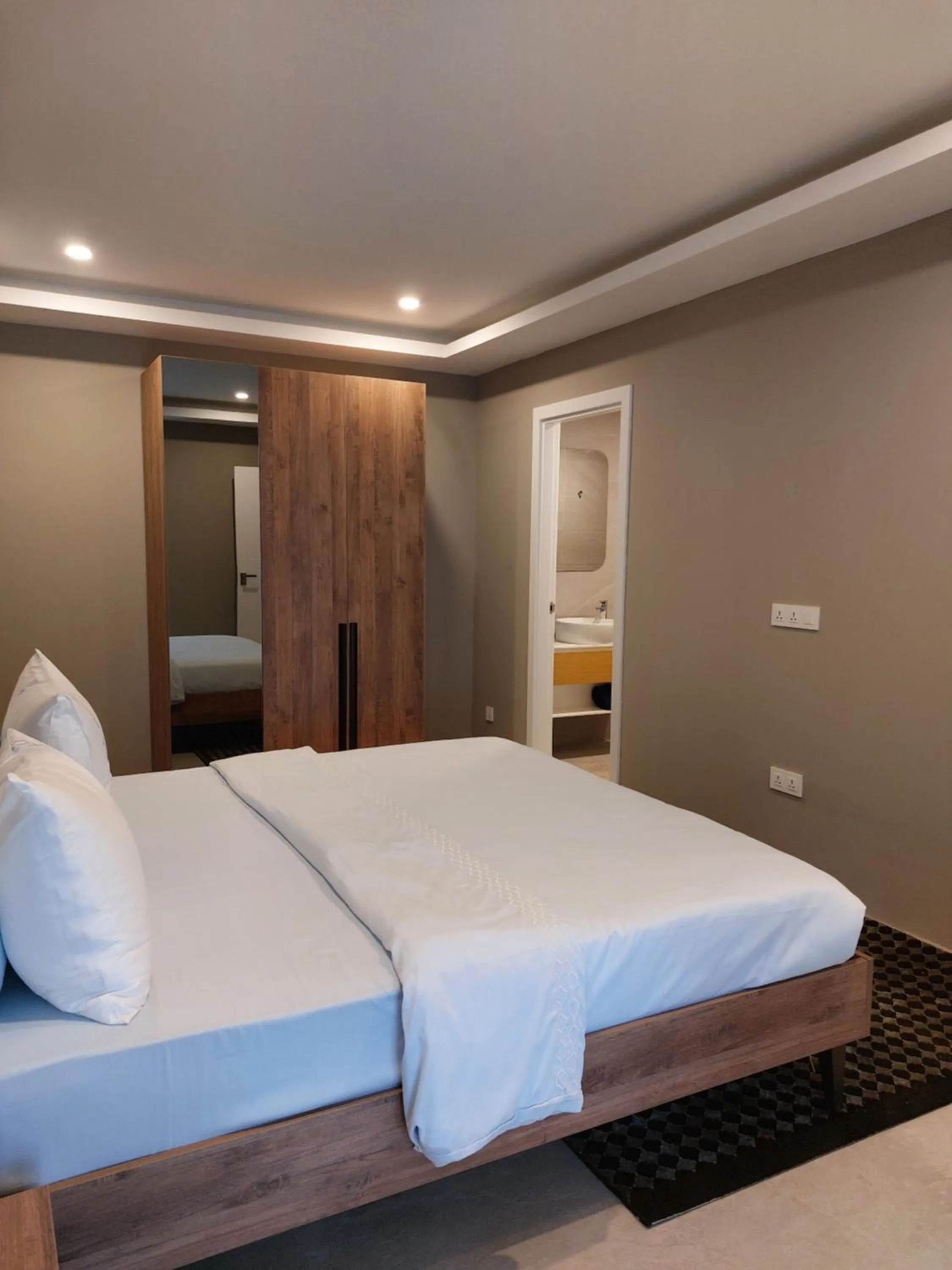 Bed in Kololi Sands Apartments