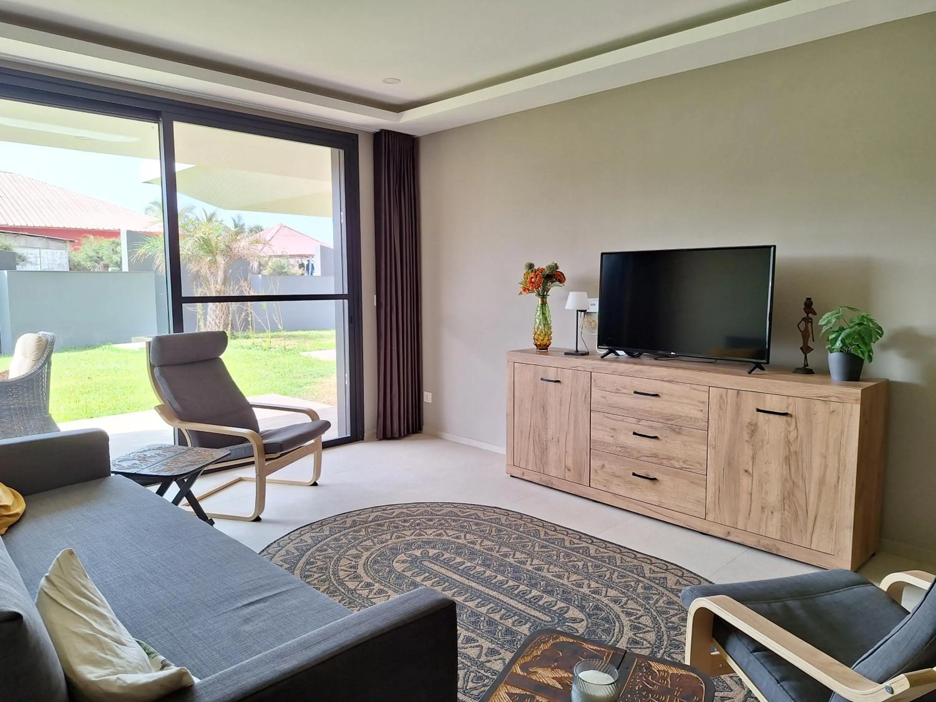 Garden in Kololi Sands Apartments