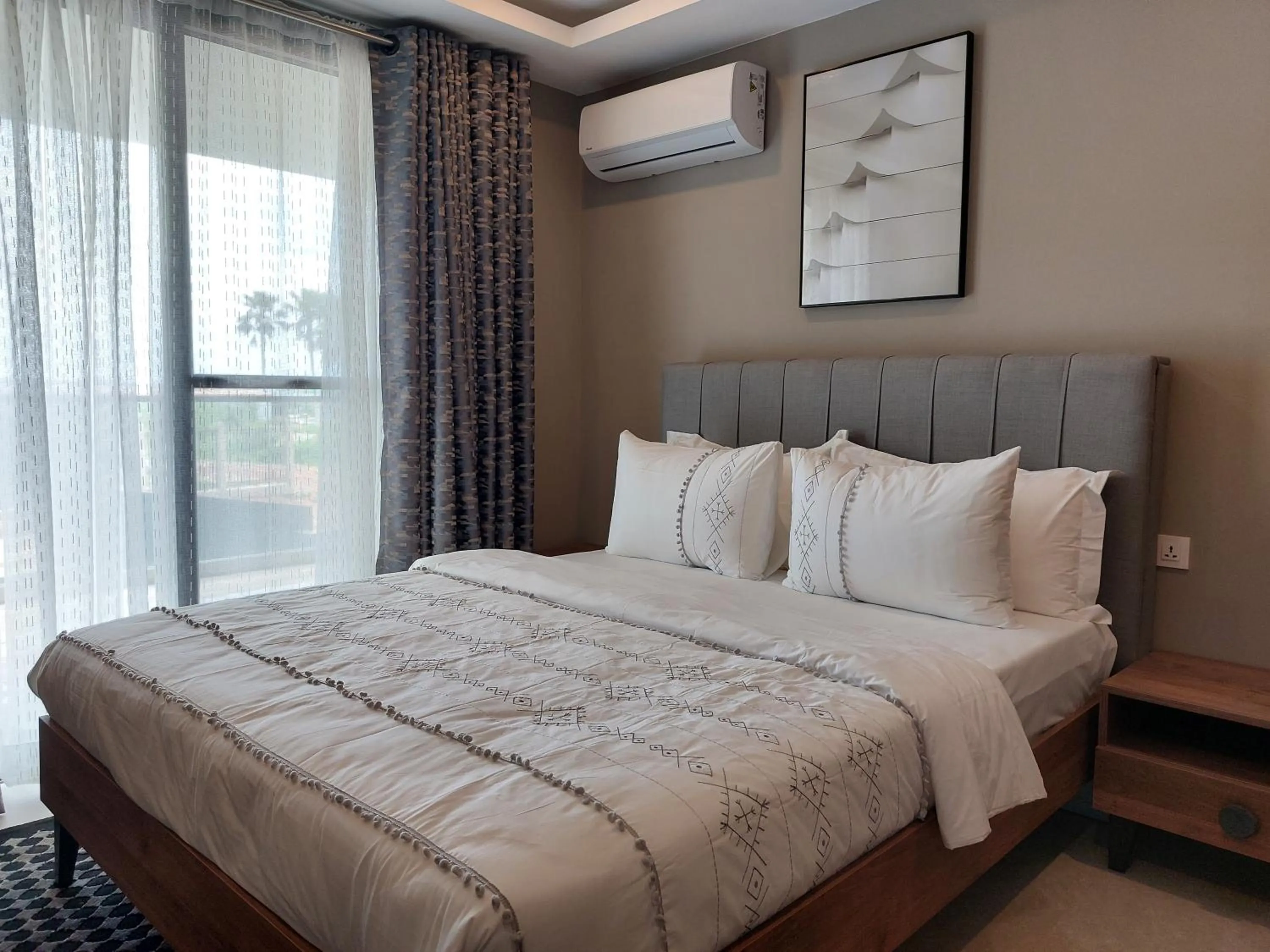 Bed in Kololi Sands Apartments