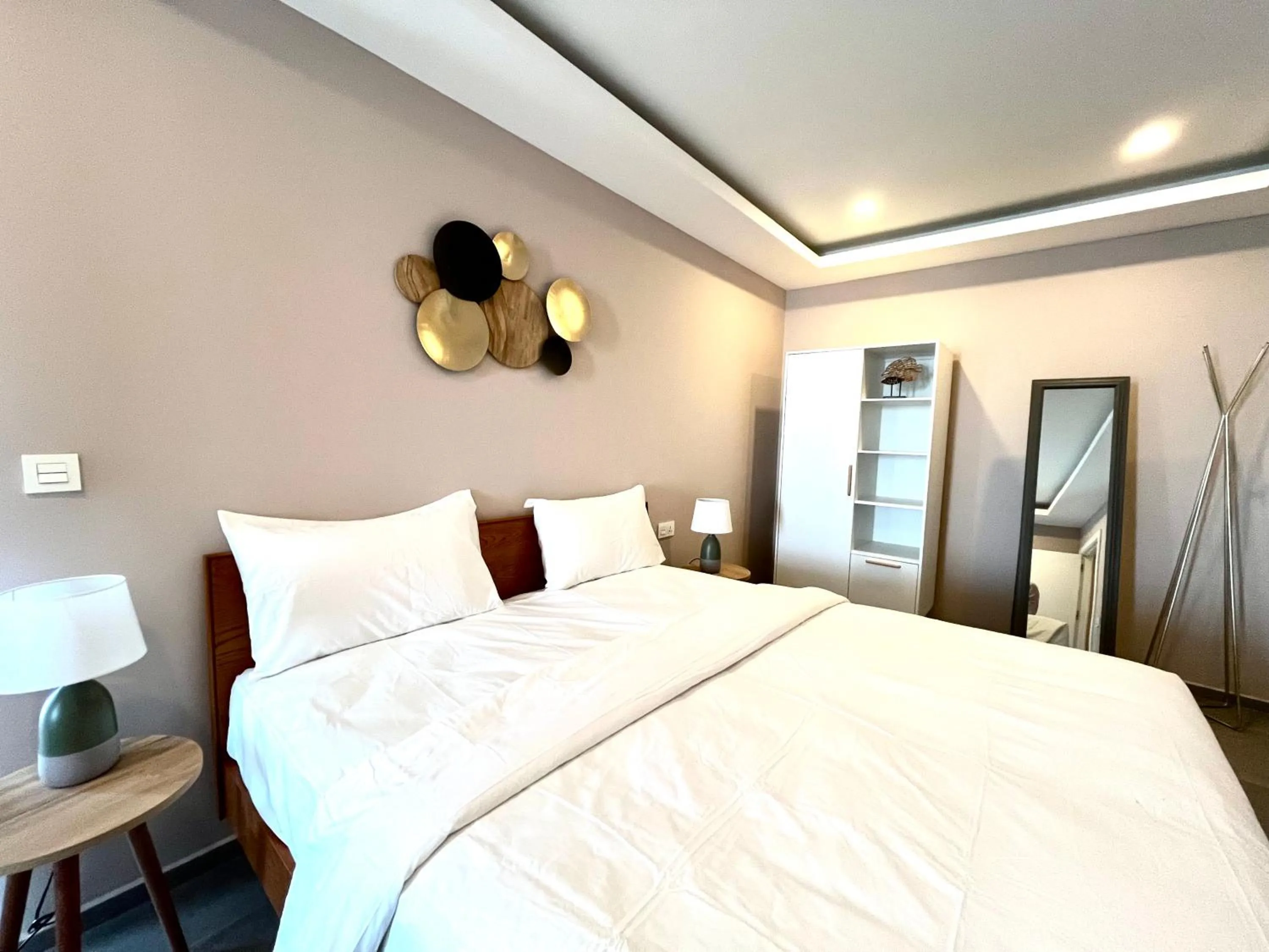 Bed in Kololi Sands Apartments